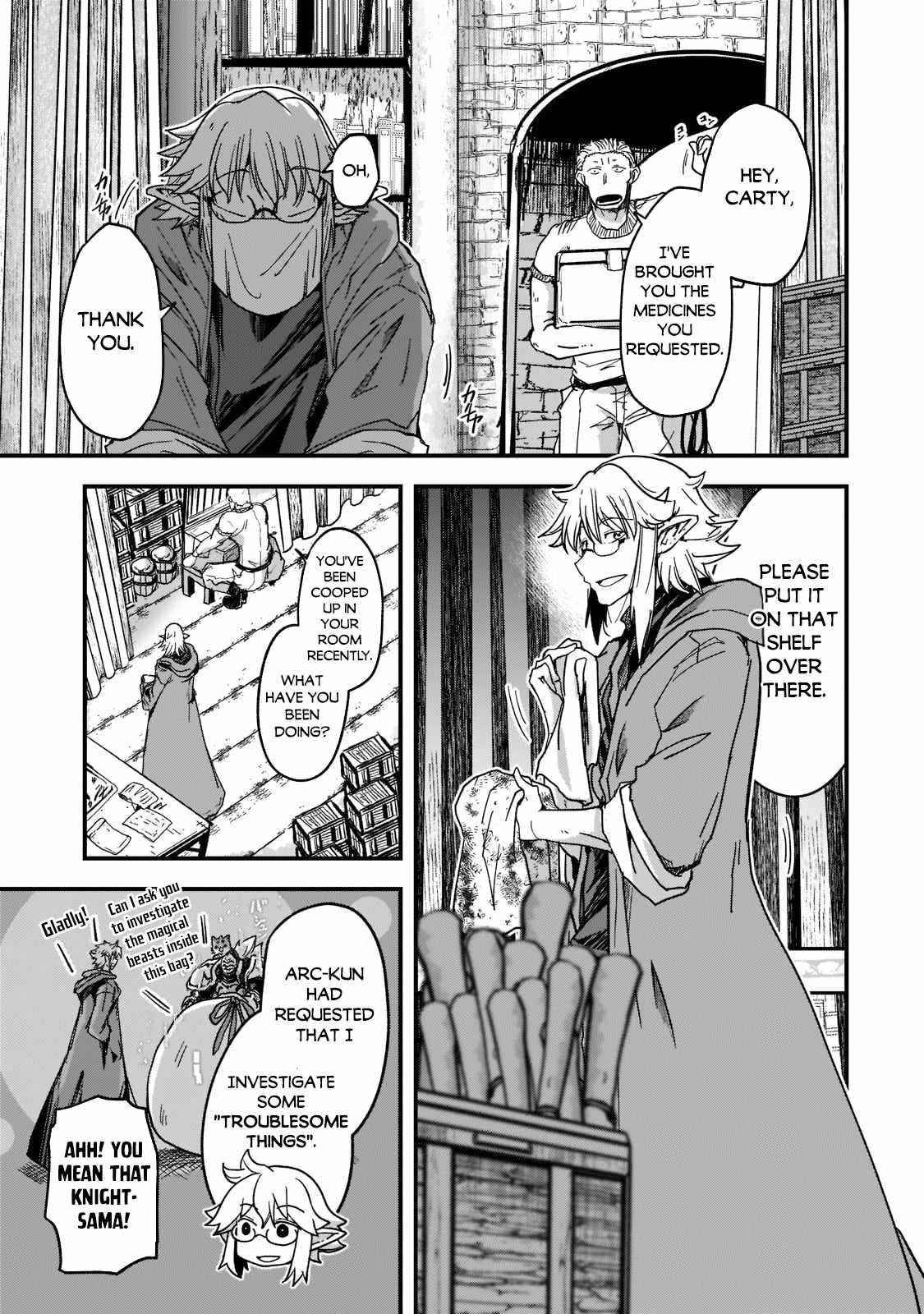 Gaikotsu Kishi-Sama, Tadaima Isekai E Odekake-Chuu Chapter 49 - Page 10 in English