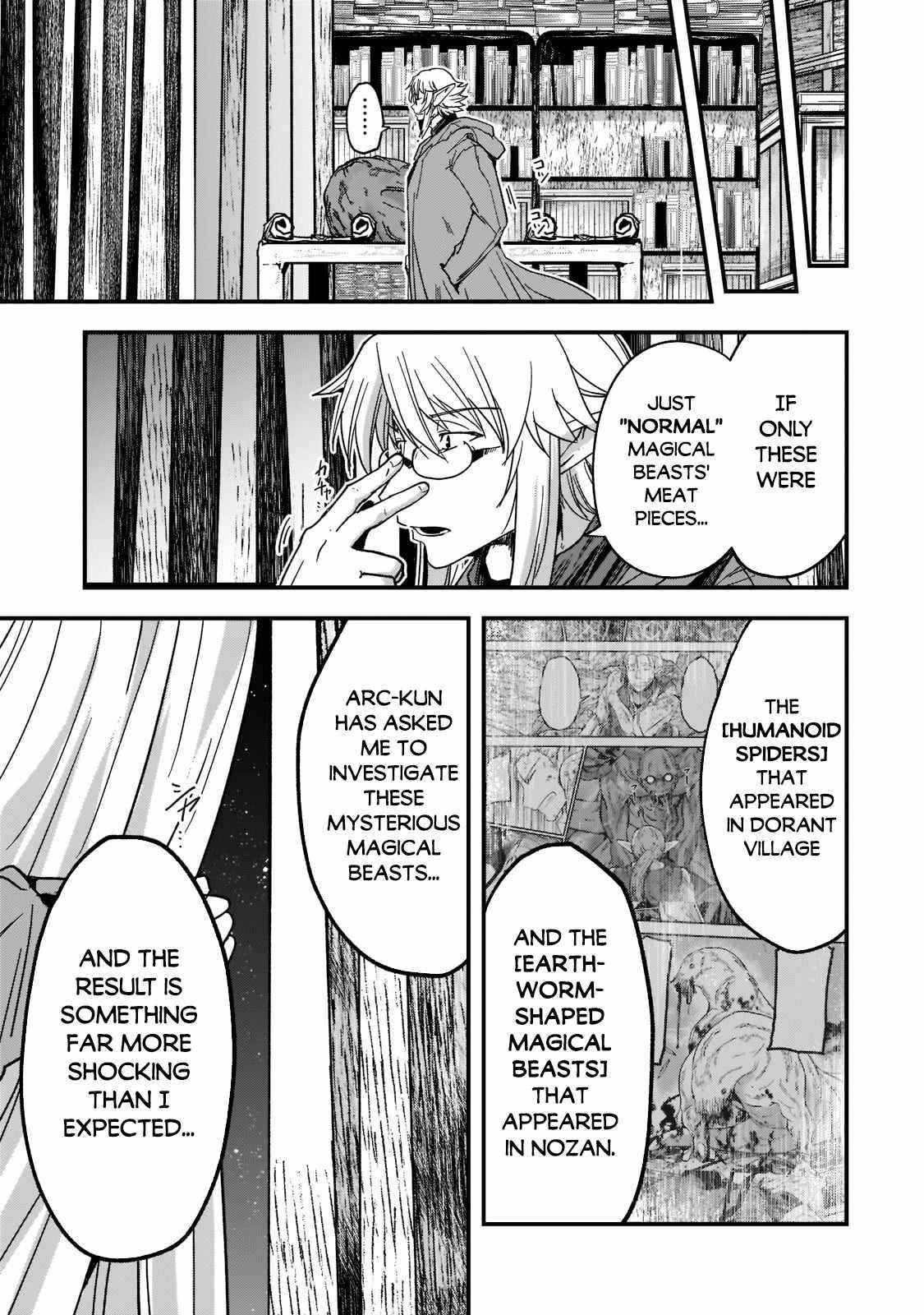 Gaikotsu Kishi-Sama, Tadaima Isekai E Odekake-Chuu Chapter 49 - Page 12 in English