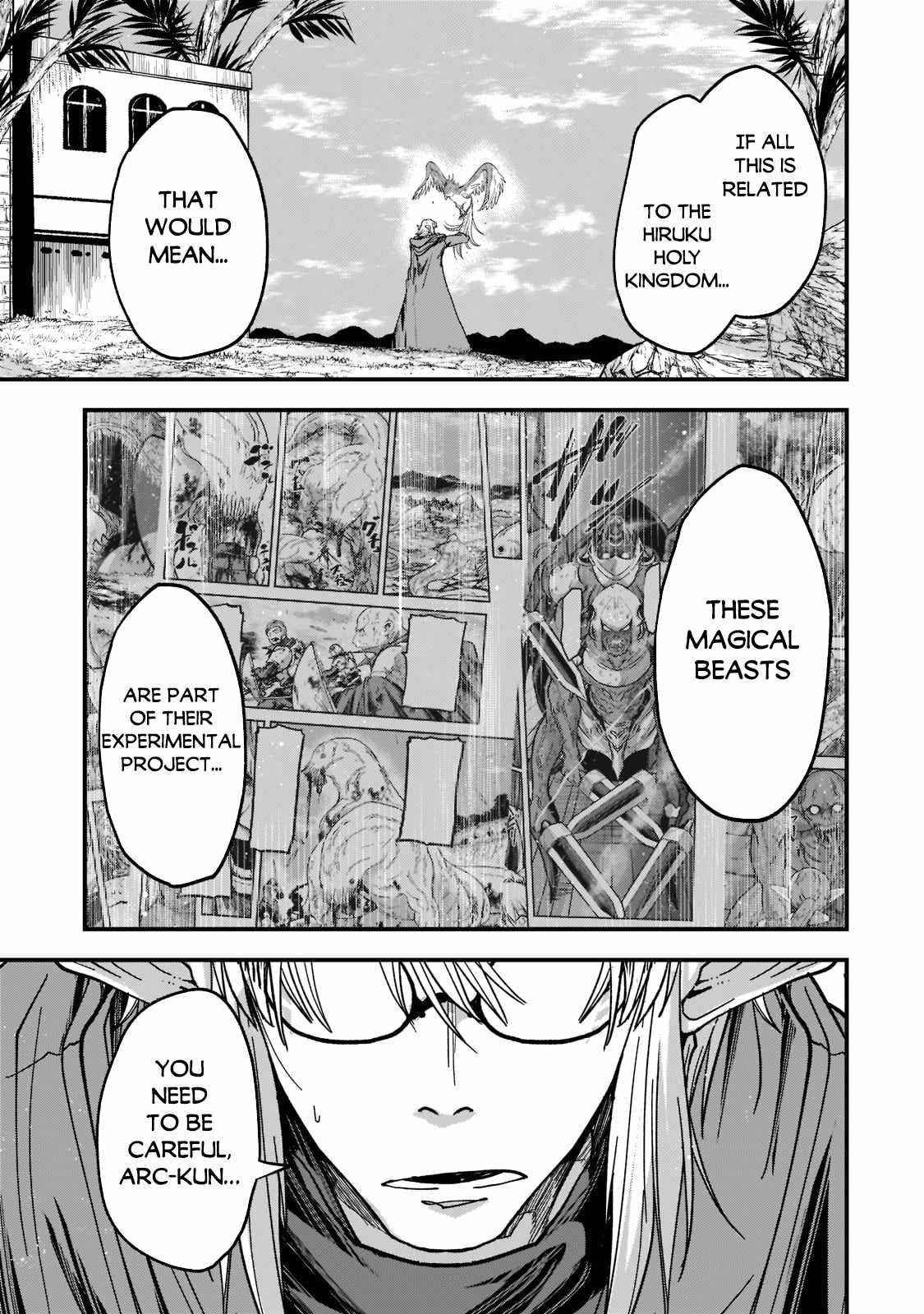 Gaikotsu Kishi-Sama, Tadaima Isekai E Odekake-Chuu Chapter 49 - Page 14 in English