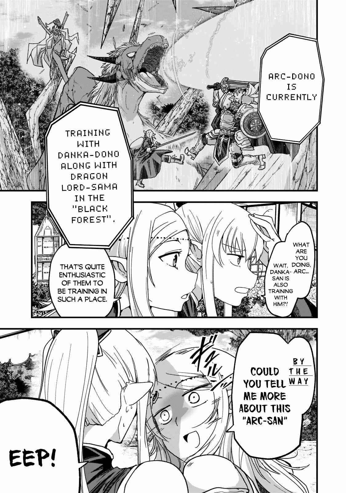 Gaikotsu Kishi-Sama, Tadaima Isekai E Odekake-Chuu Chapter 49 - Page 37 in English