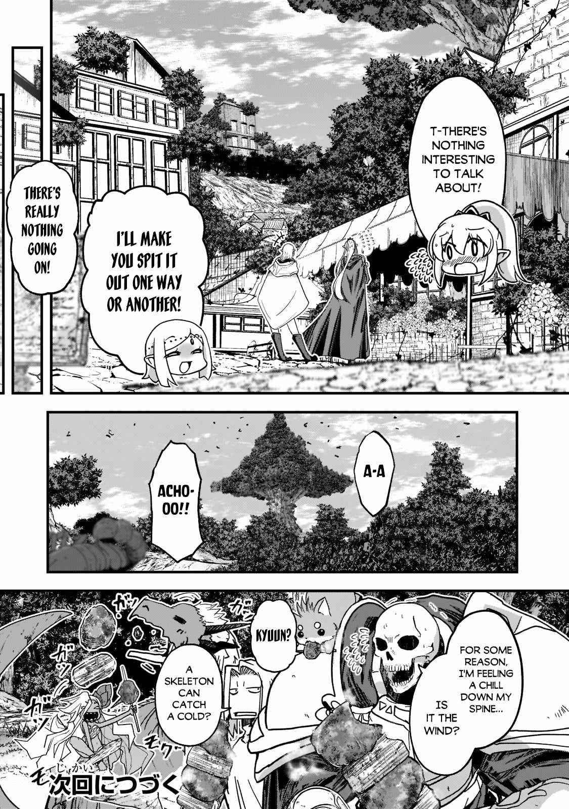 Gaikotsu Kishi-Sama, Tadaima Isekai E Odekake-Chuu Chapter 49 - Page 38 in English