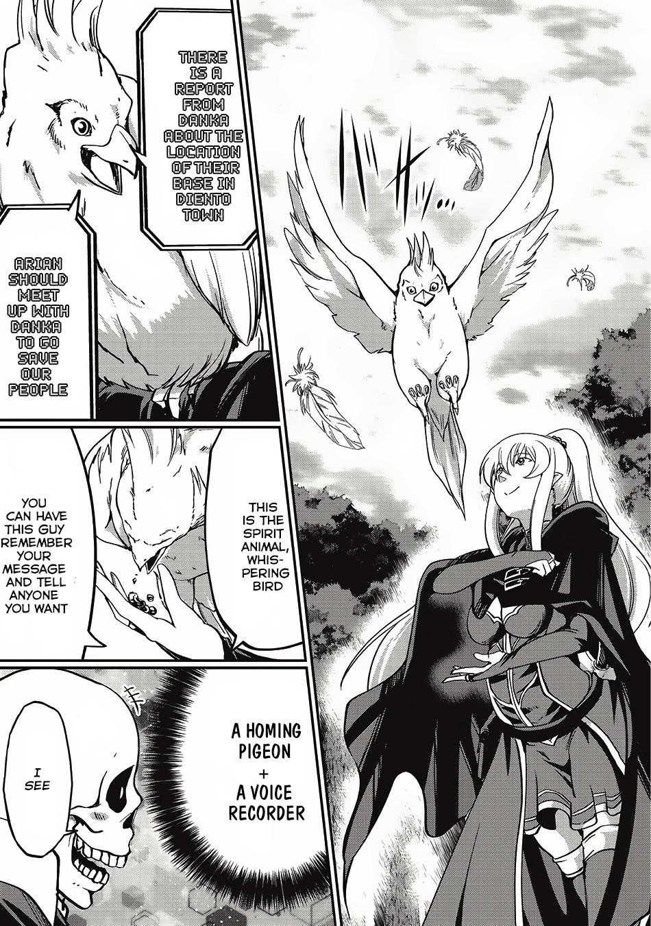 Gaikotsu Kishi-Sama, Tadaima Isekai E Odekake-Chuu Chapter 5 - Page 23 in English