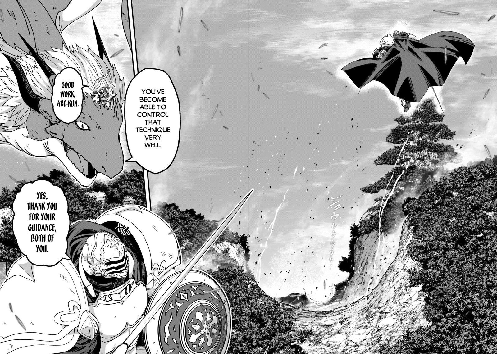 Gaikotsu Kishi-Sama, Tadaima Isekai E Odekake-Chuu Chapter 54 - Page 22 in English