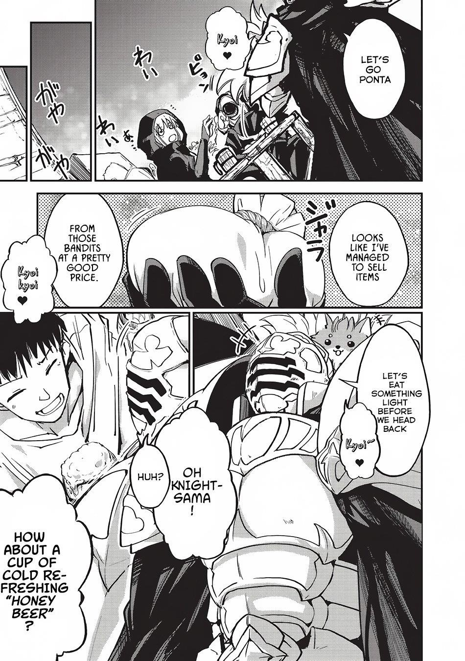 Gaikotsu Kishi-Sama, Tadaima Isekai E Odekake-Chuu Chapter 6 - Page 13 in English