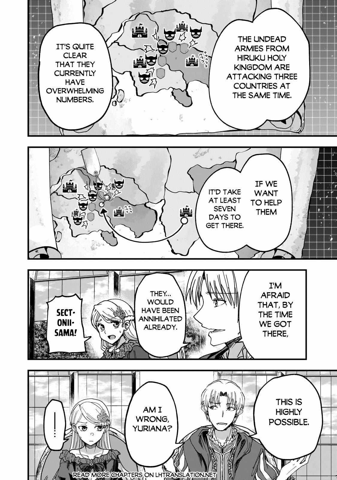 Gaikotsu Kishi-Sama, Tadaima Isekai E Odekake-Chuu Chapter 61.1 - Page 13 in English