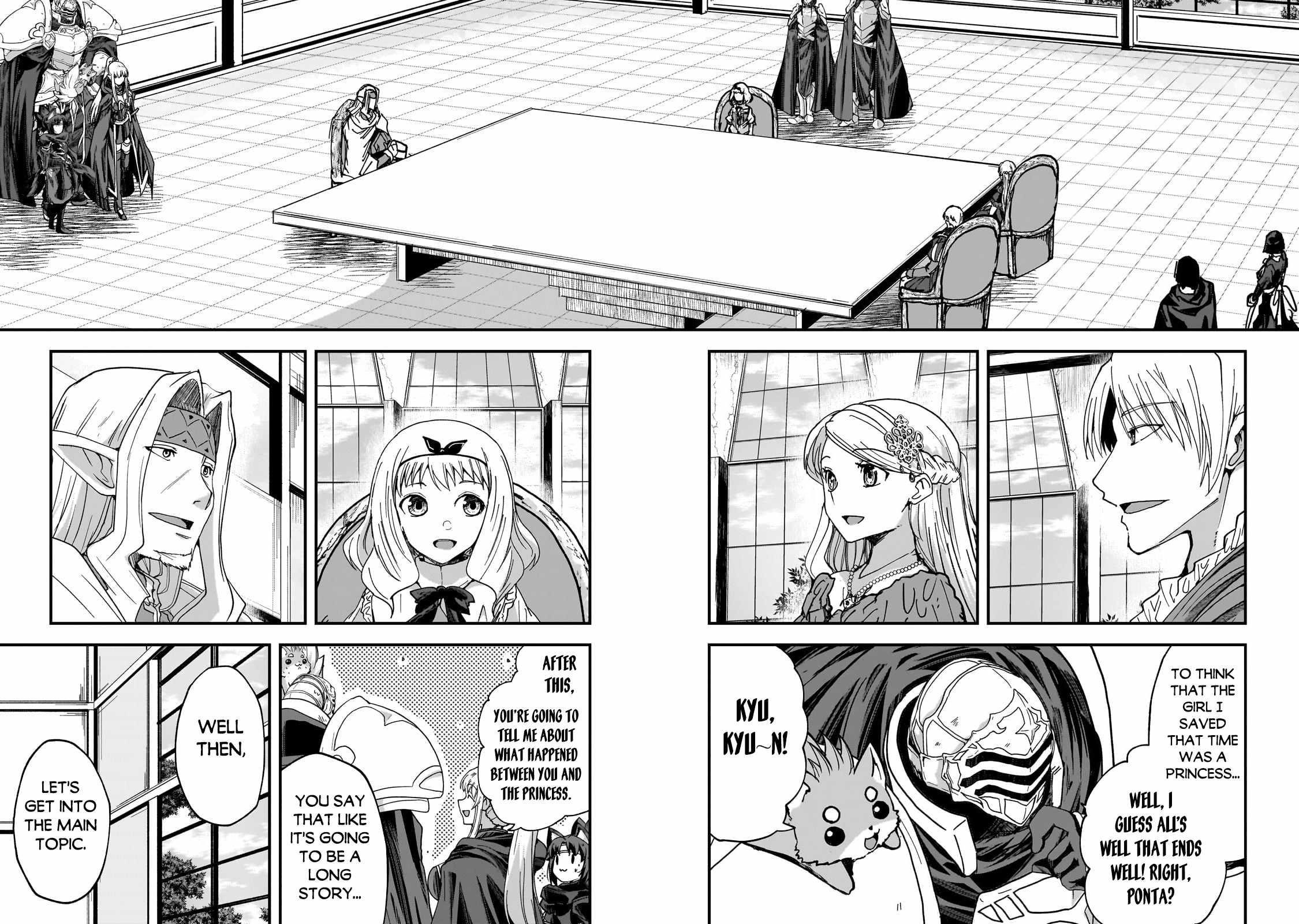 Gaikotsu Kishi-Sama, Tadaima Isekai E Odekake-Chuu Chapter 61.1 - Page 4 in English