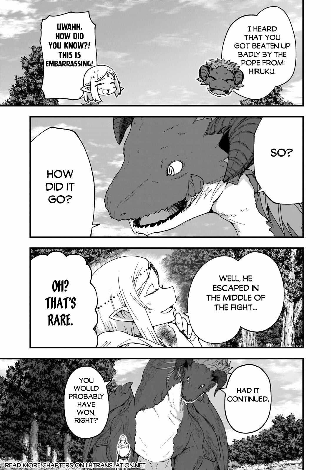 Gaikotsu Kishi-Sama, Tadaima Isekai E Odekake-Chuu Chapter 61.2 - Page 10 in English