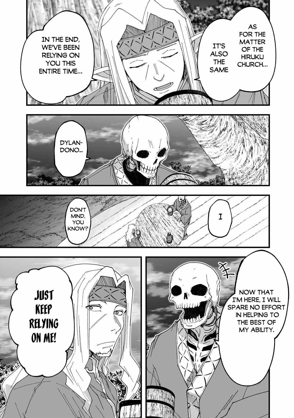 Gaikotsu Kishi-Sama, Tadaima Isekai E Odekake-Chuu Chapter 62.1 - Page 9 in English