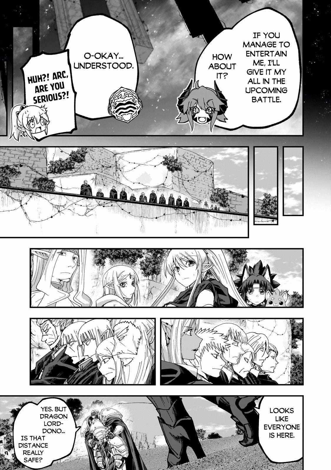 Gaikotsu Kishi-Sama, Tadaima Isekai E Odekake-Chuu Chapter 63 - Page 14 in English