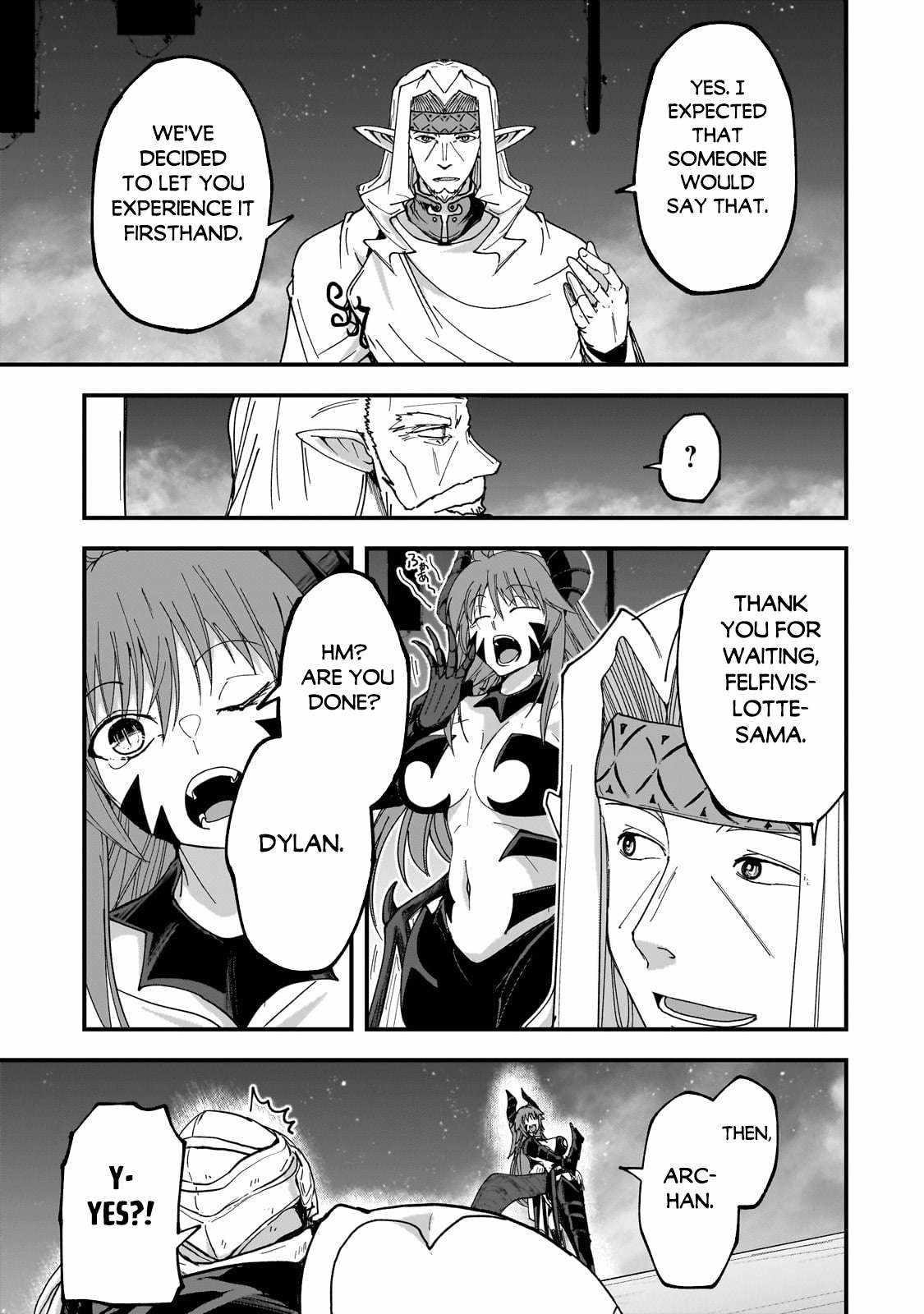 Gaikotsu Kishi-Sama, Tadaima Isekai E Odekake-Chuu Chapter 63 - Page 7 in English