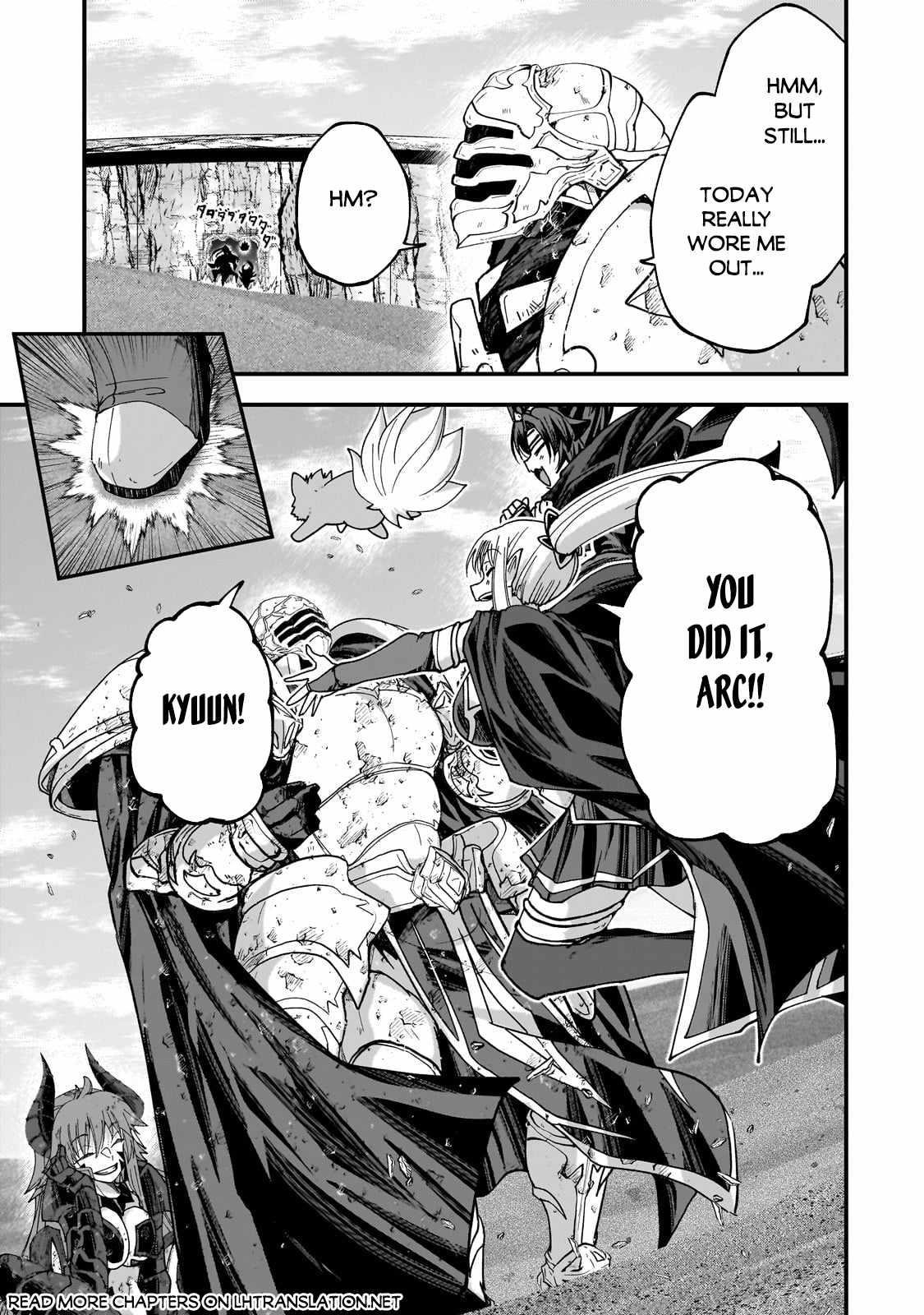 Gaikotsu Kishi-Sama, Tadaima Isekai E Odekake-Chuu Chapter 66.1 - Page 10 in English