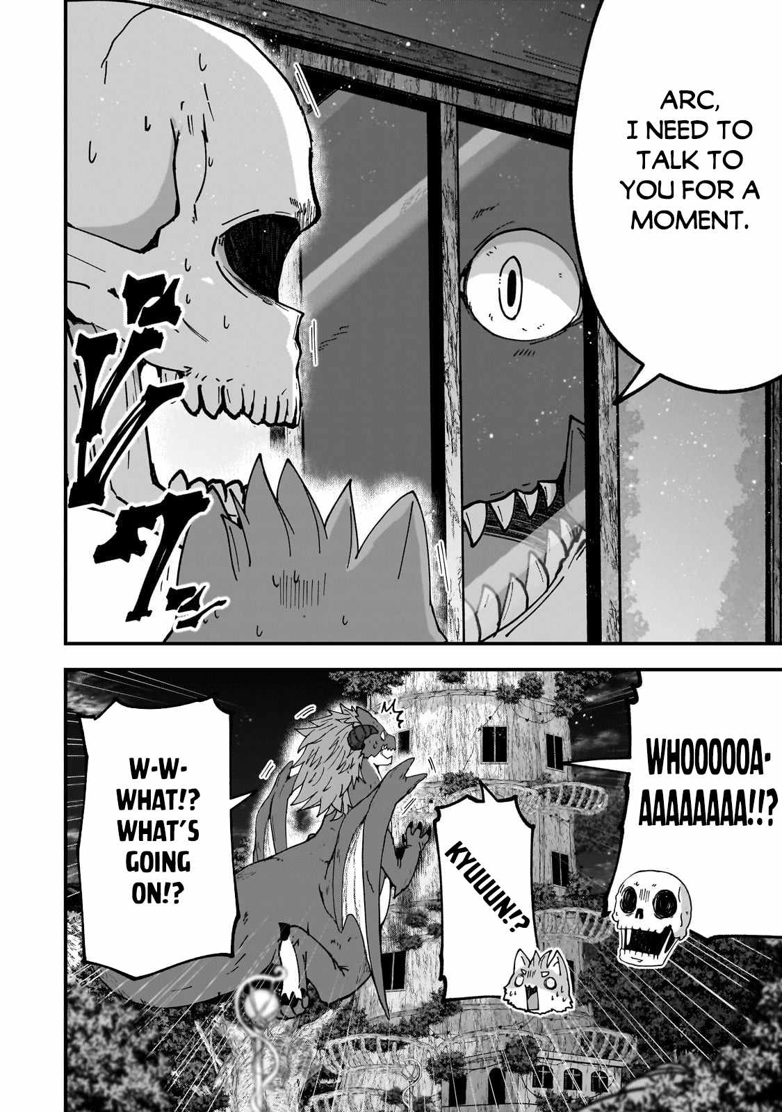 Gaikotsu Kishi-Sama, Tadaima Isekai E Odekake-Chuu Chapter 68.1 - Page 3 in English