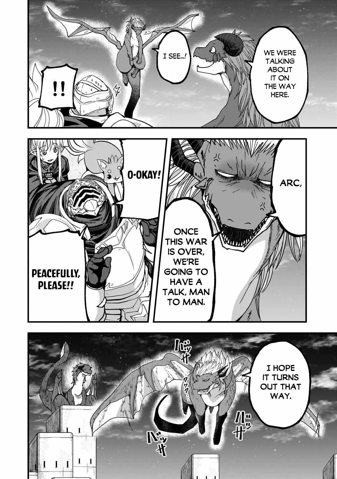 Gaikotsu Kishi-Sama, Tadaima Isekai E Odekake-Chuu Chapter 68.2 - Page 12 in English