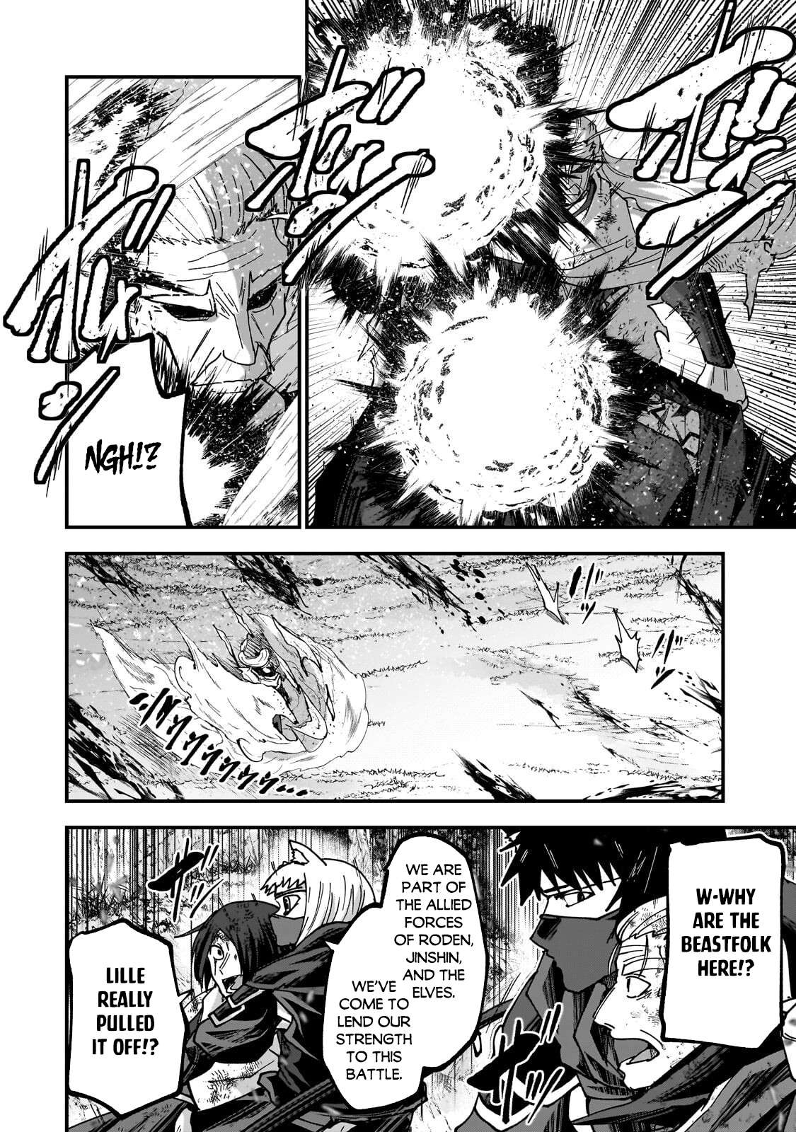Gaikotsu Kishi-Sama, Tadaima Isekai E Odekake-Chuu Chapter 70.2 - Page 3 in English