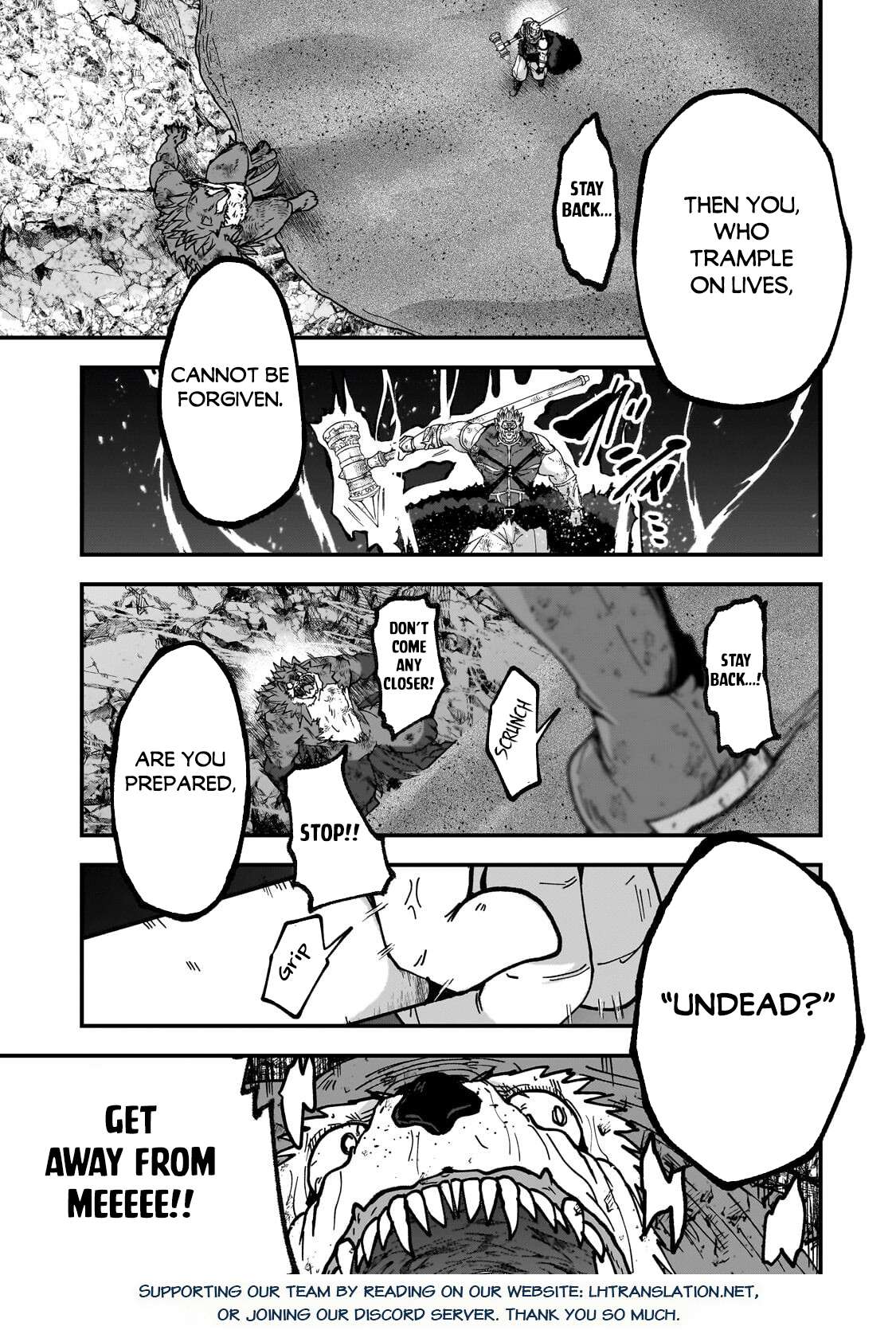 Gaikotsu Kishi-Sama, Tadaima Isekai E Odekake-Chuu Chapter 71 - Page 16 in English