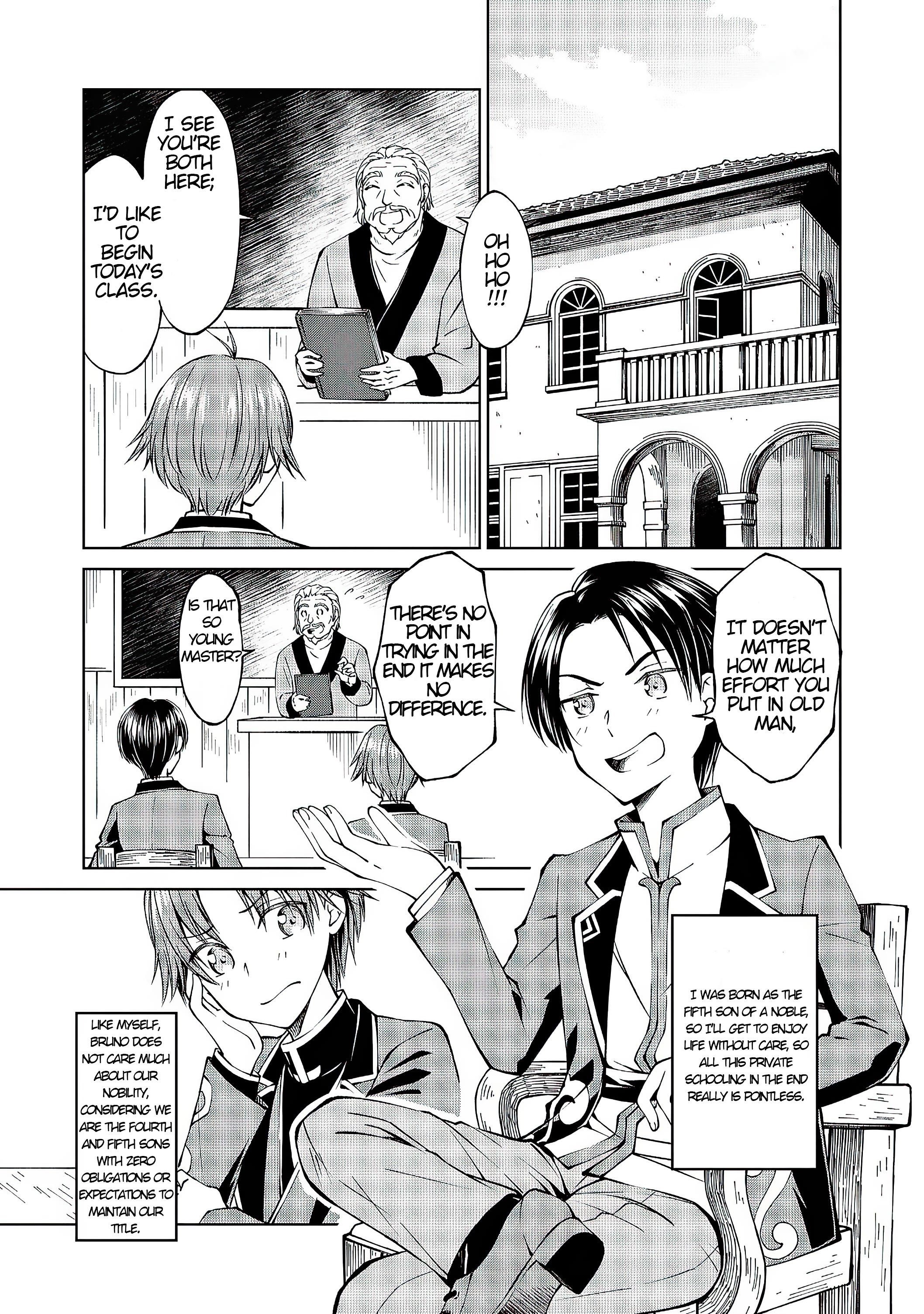 My Noble Family is Headed For Ruin, So I May As Well Study Magic In My Free Time Chapter 1 - Page 15 in English