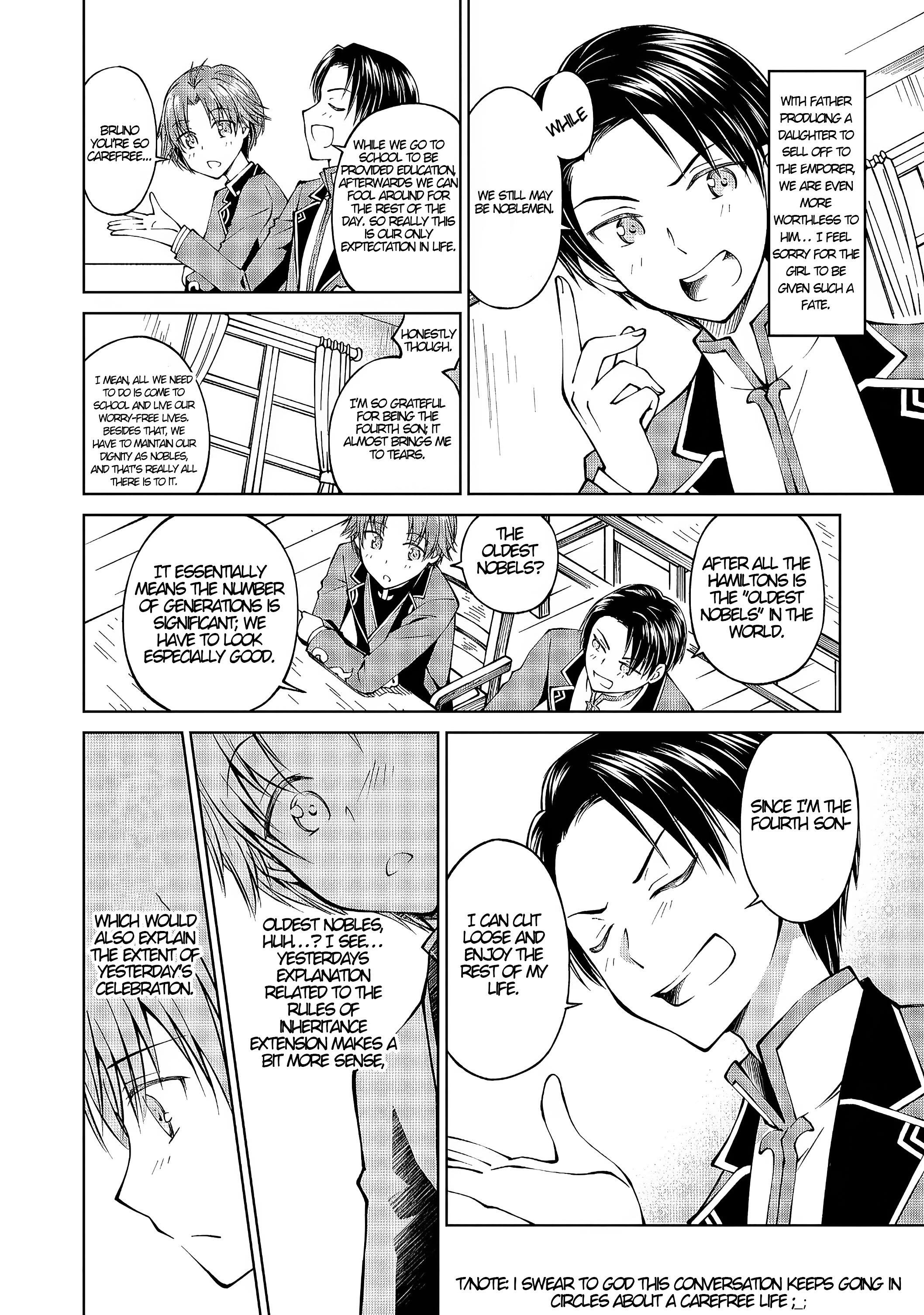 My Noble Family is Headed For Ruin, So I May As Well Study Magic In My Free Time Chapter 1 - Page 16 in English