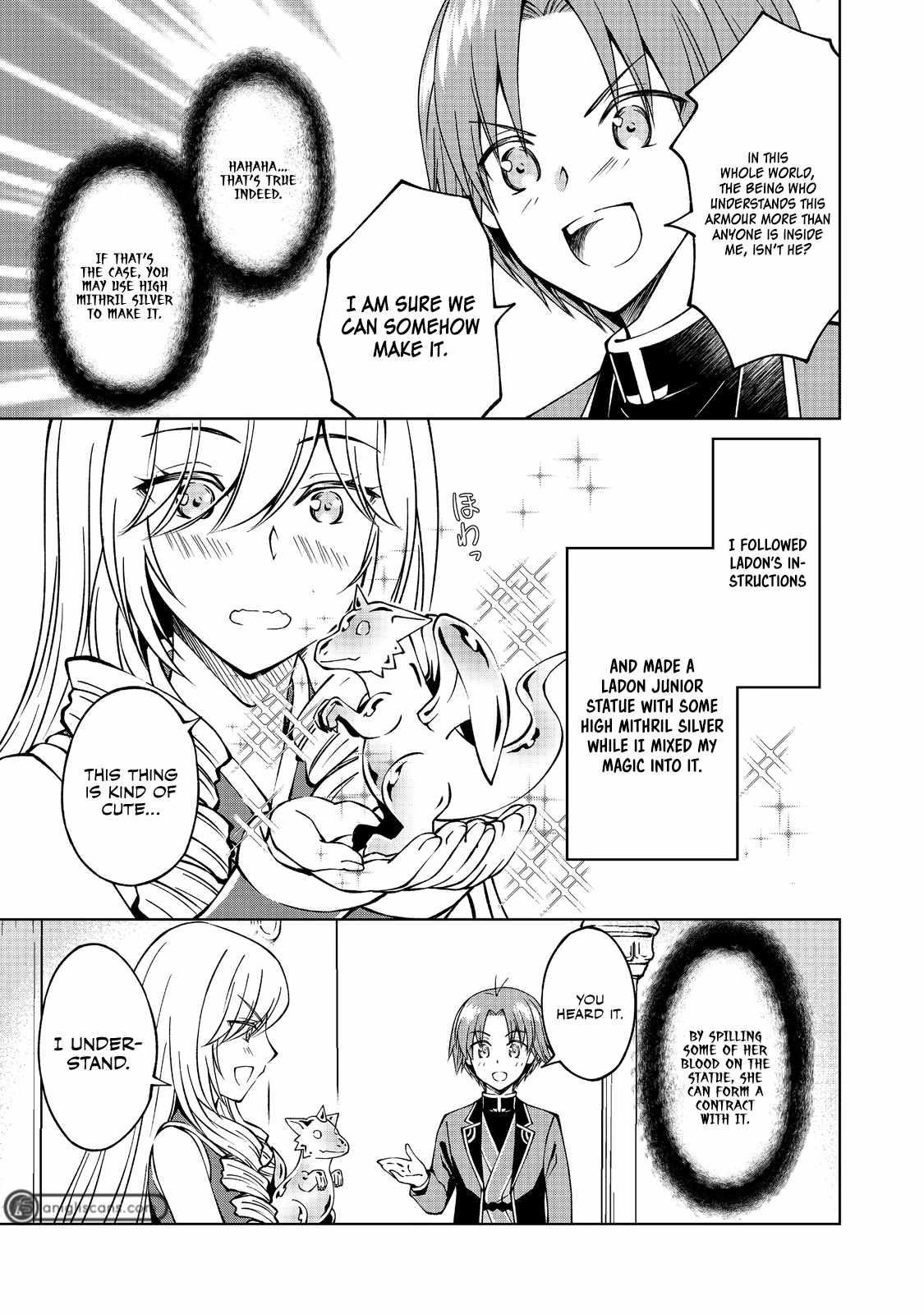 My Noble Family is Headed For Ruin, So I May As Well Study Magic In My Free Time Chapter 13 - Page 21 in English