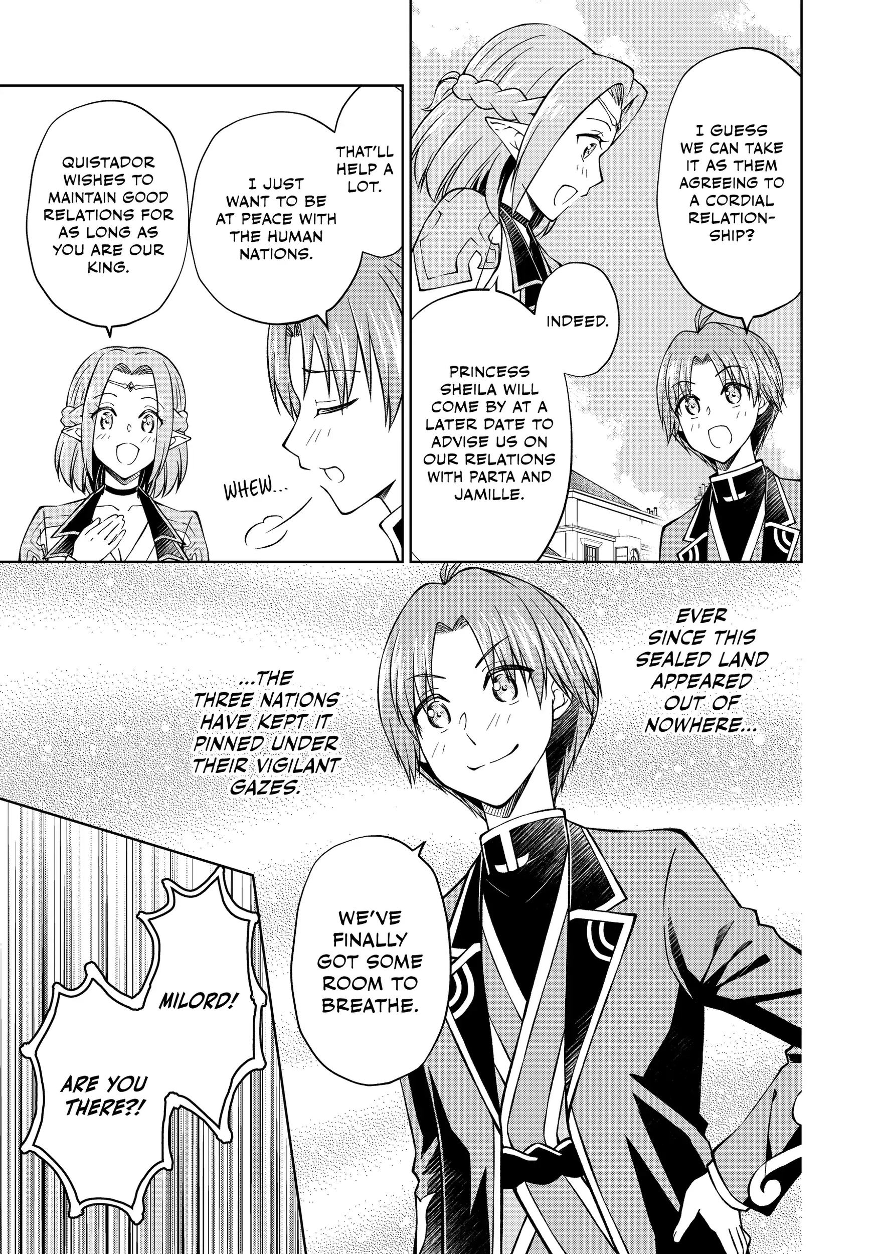 My Noble Family is Headed For Ruin, So I May As Well Study Magic In My Free Time Chapter 28 - Page 34 in English