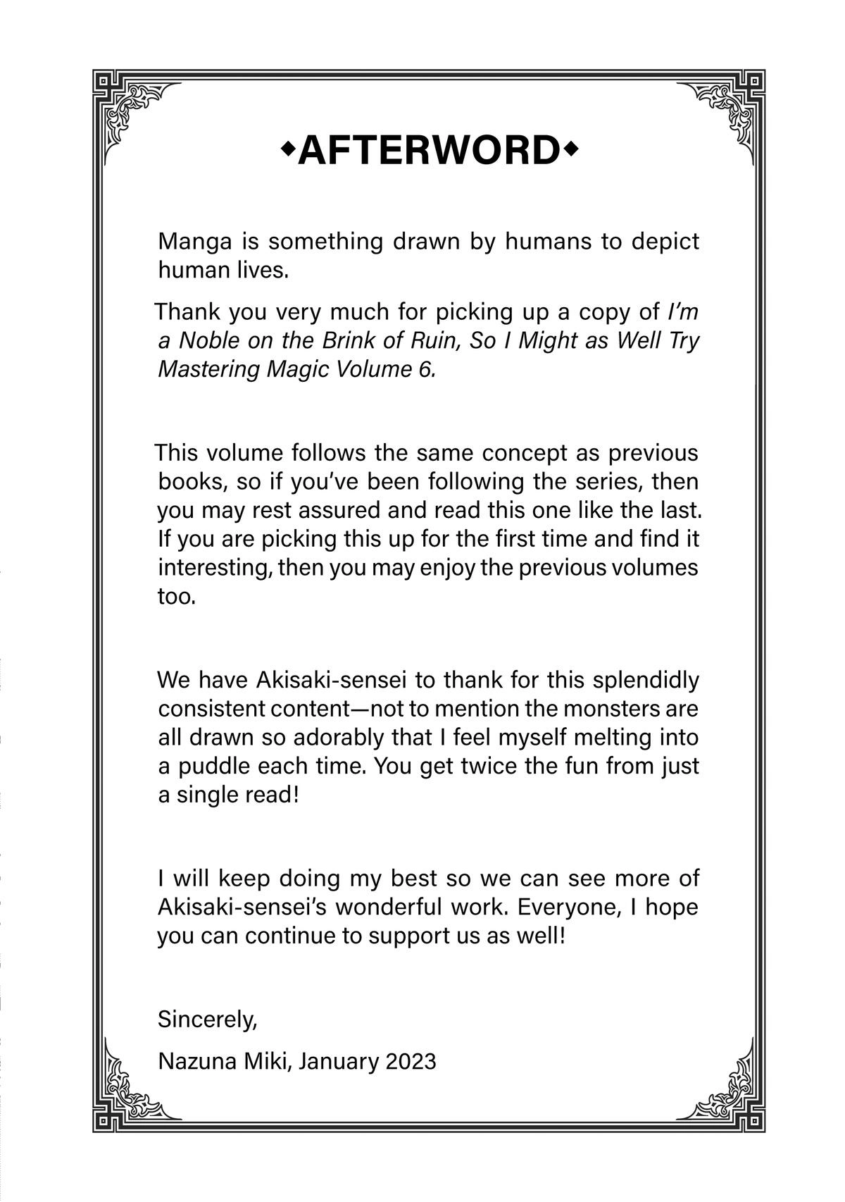 My Noble Family is Headed For Ruin, So I May As Well Study Magic In My Free Time Chapter 32 - Page 34 in English