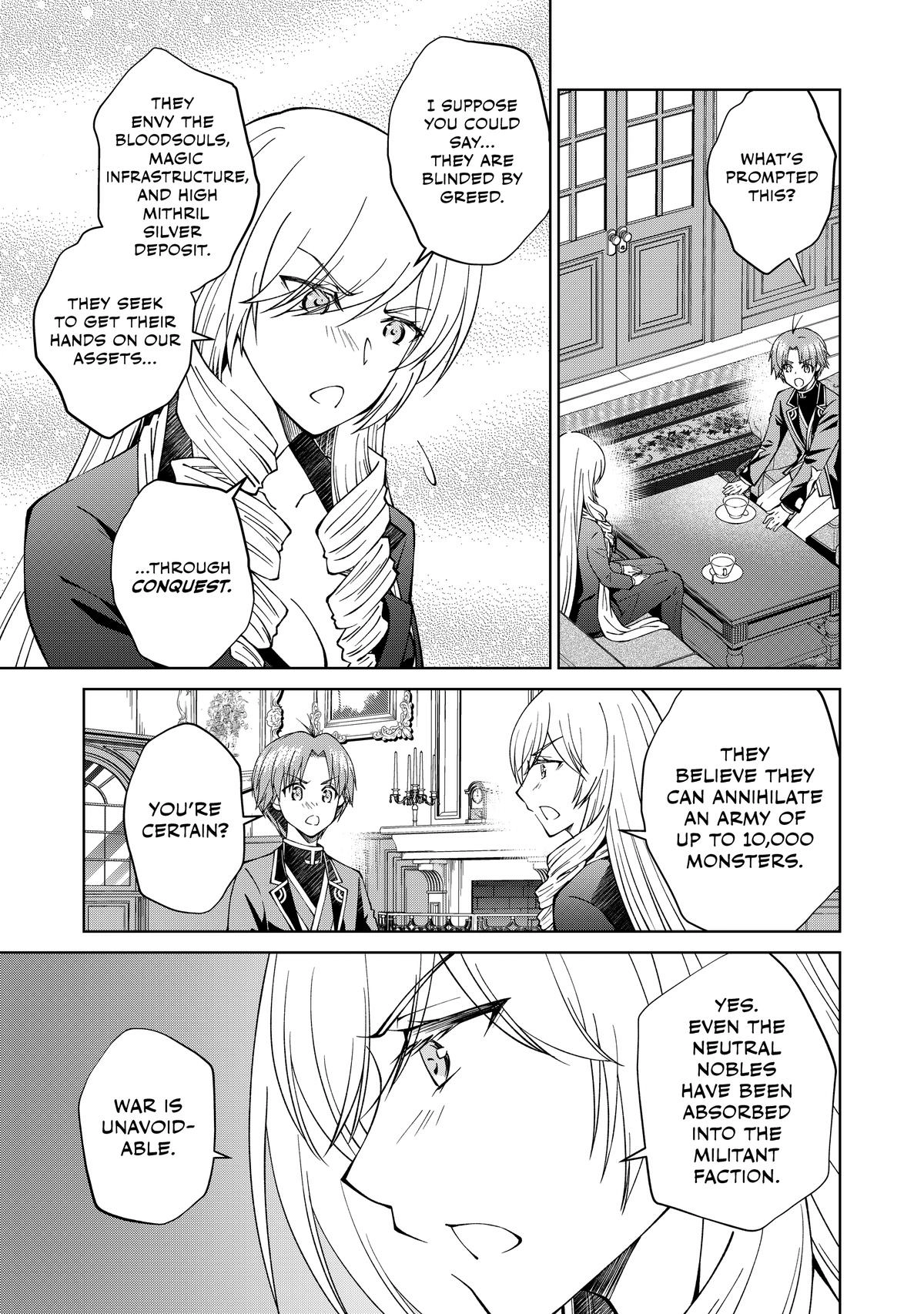 My Noble Family is Headed For Ruin, So I May As Well Study Magic In My Free Time Chapter 32 - Page 7 in English