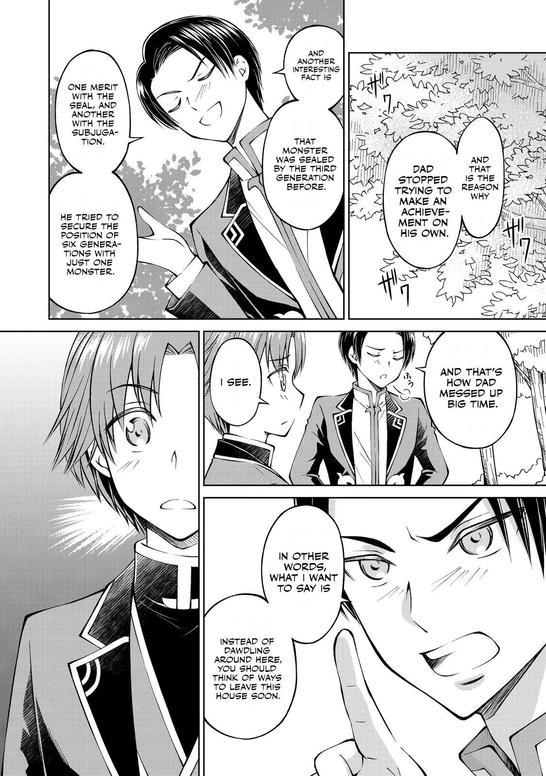 My Noble Family is Headed For Ruin, So I May As Well Study Magic In My Free Time Chapter 4 - Page 12 in English