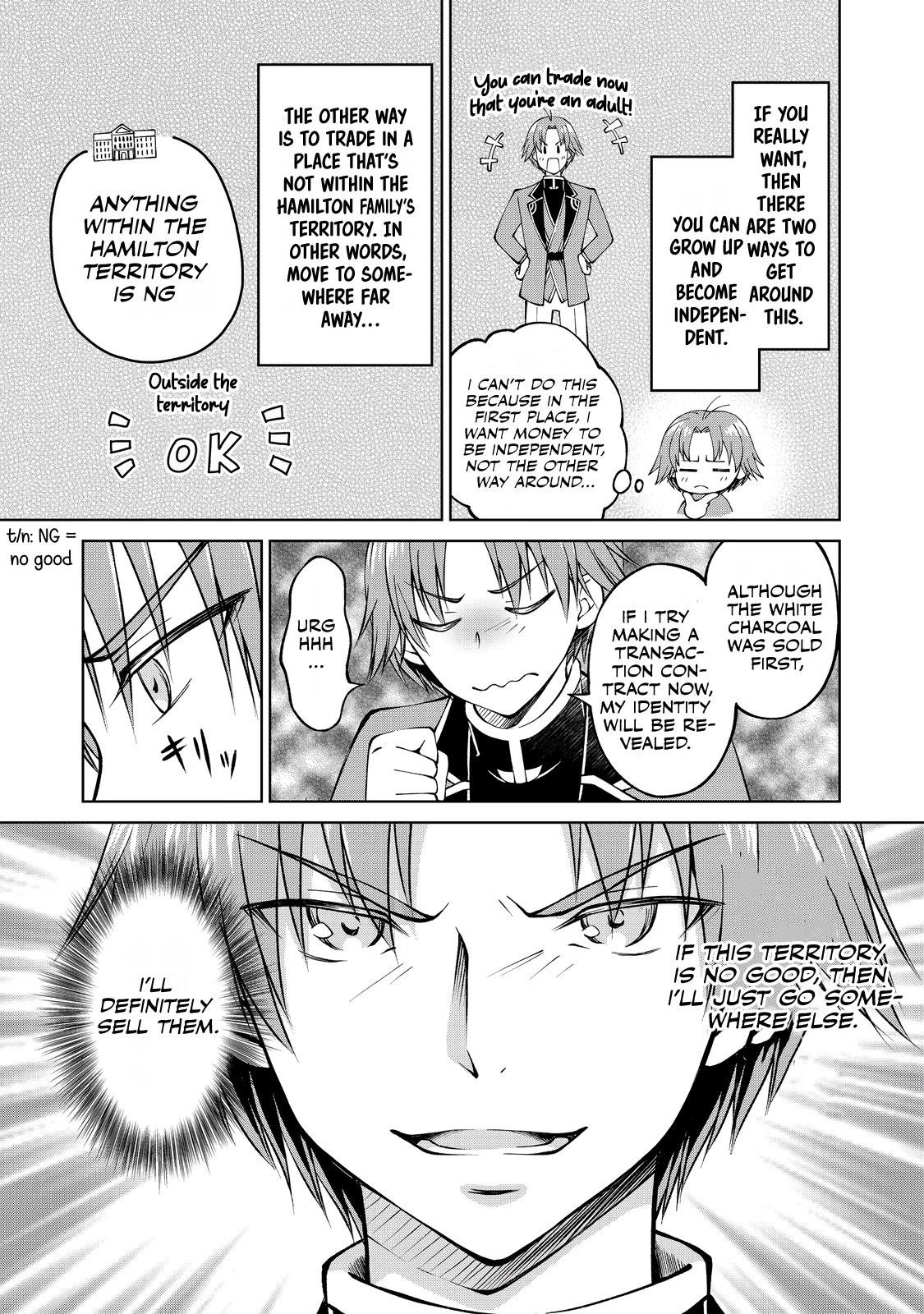 My Noble Family is Headed For Ruin, So I May As Well Study Magic In My Free Time Chapter 4 - Page 21 in English