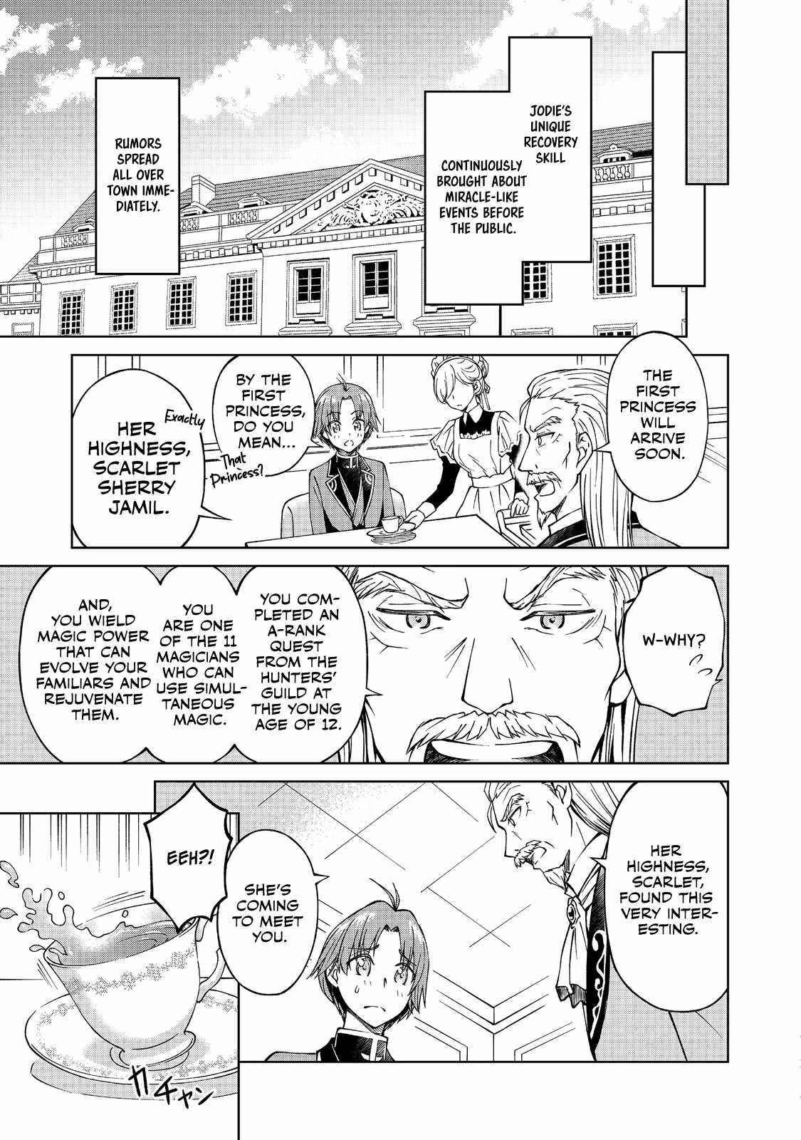 My Noble Family is Headed For Ruin, So I May As Well Study Magic In My Free Time Chapter 6 - Page 21 in English
