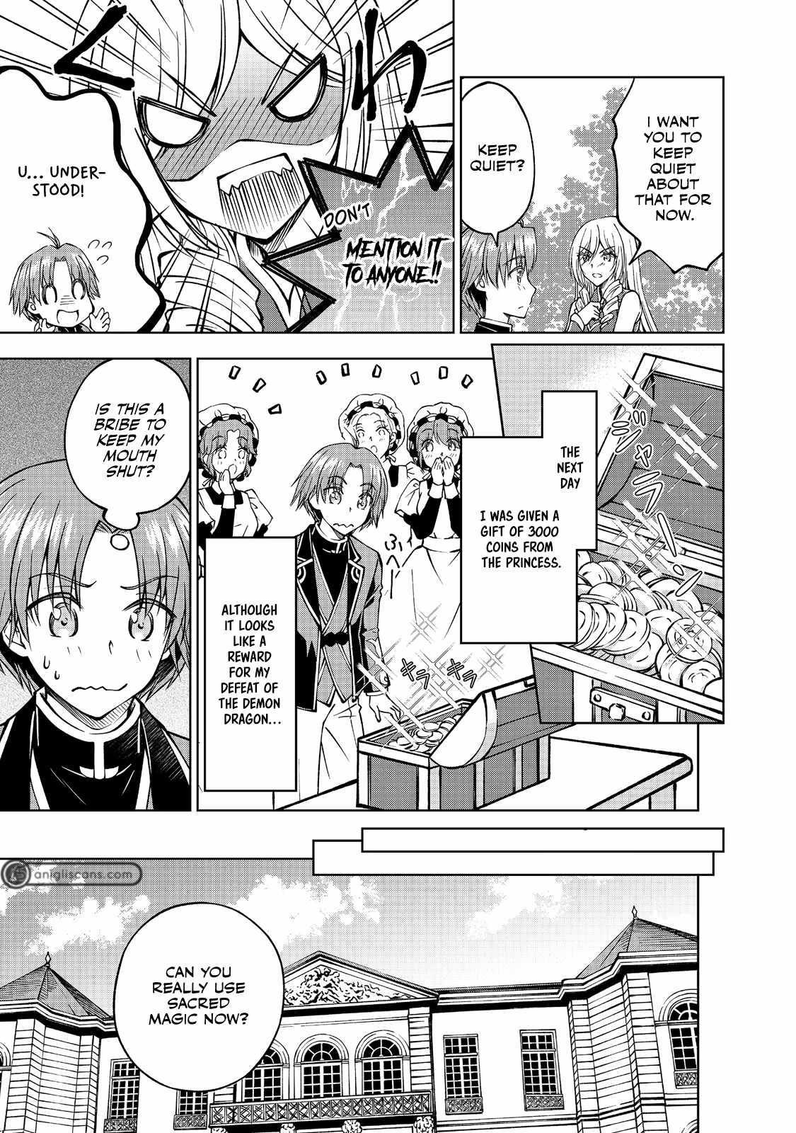 My Noble Family is Headed For Ruin, So I May As Well Study Magic In My Free Time Chapter 9 - Page 15 in English