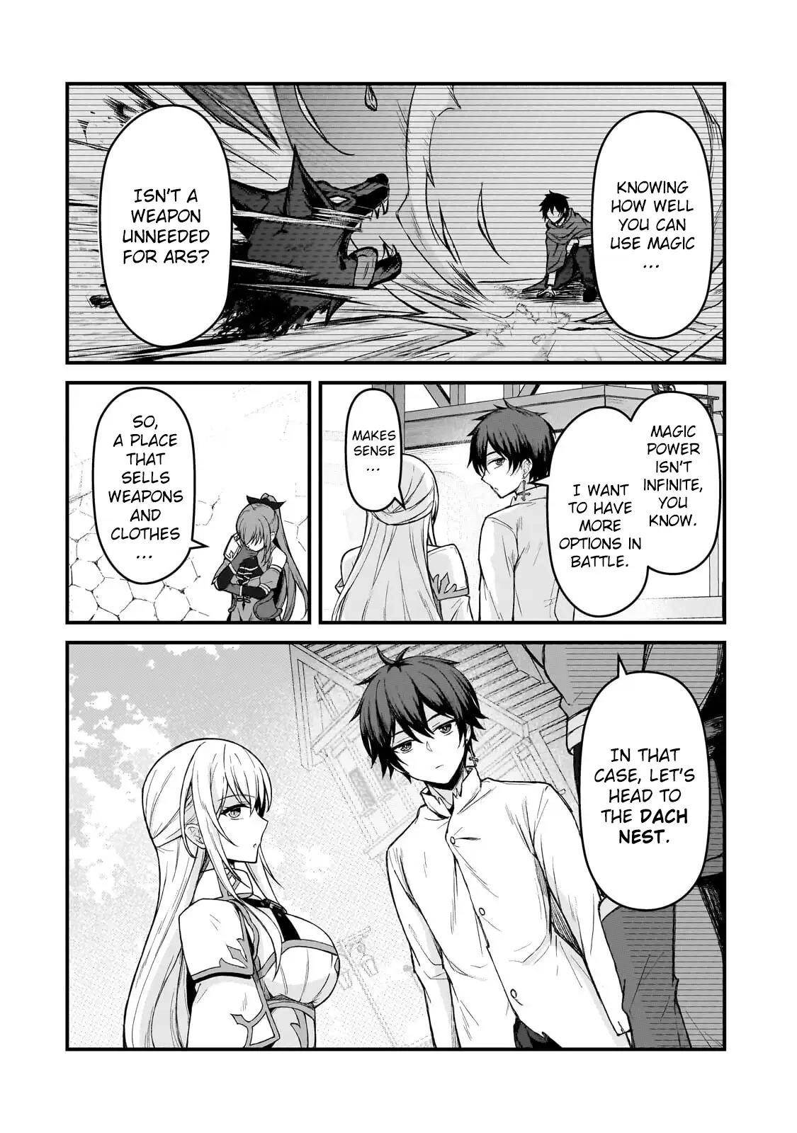 The Mage Who was Constantly Called Incompetent was Actually the World’s Strongest but was Unaware of It Due to Being Confined Chapter 6.1 - Page 4 in English