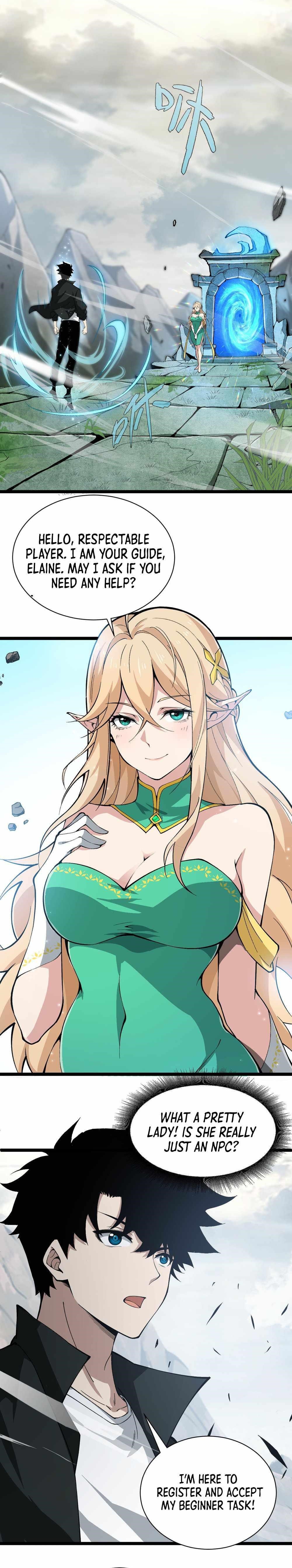 Maxed Strength Stats Necromancer Chapter 1 - Page 14 in English