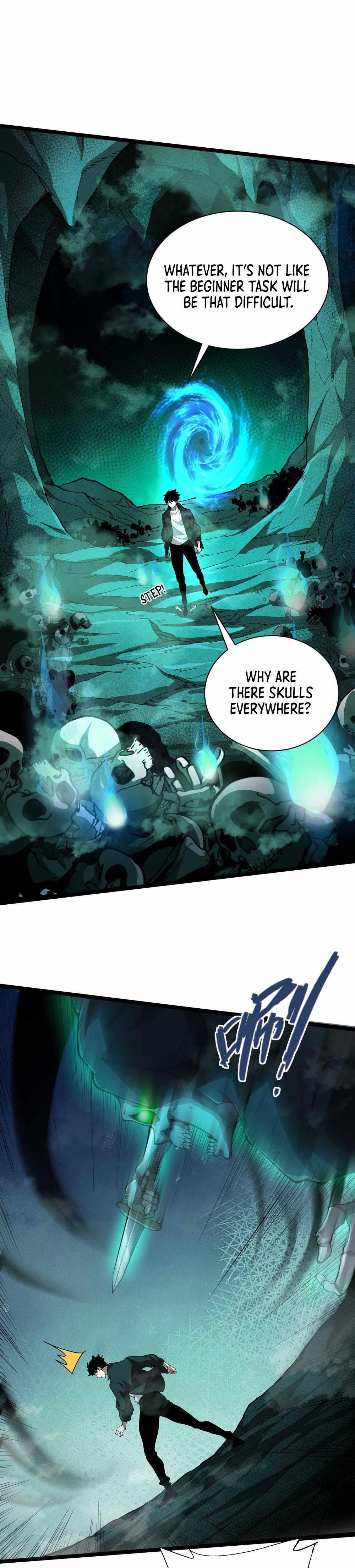 Maxed Strength Stats Necromancer Chapter 1 - Page 19 in English