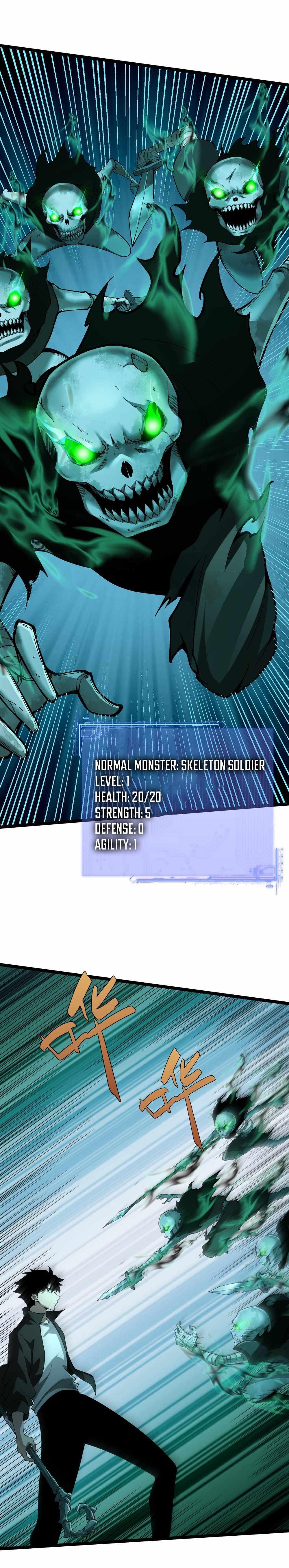 Maxed Strength Stats Necromancer Chapter 1 - Page 25 in English