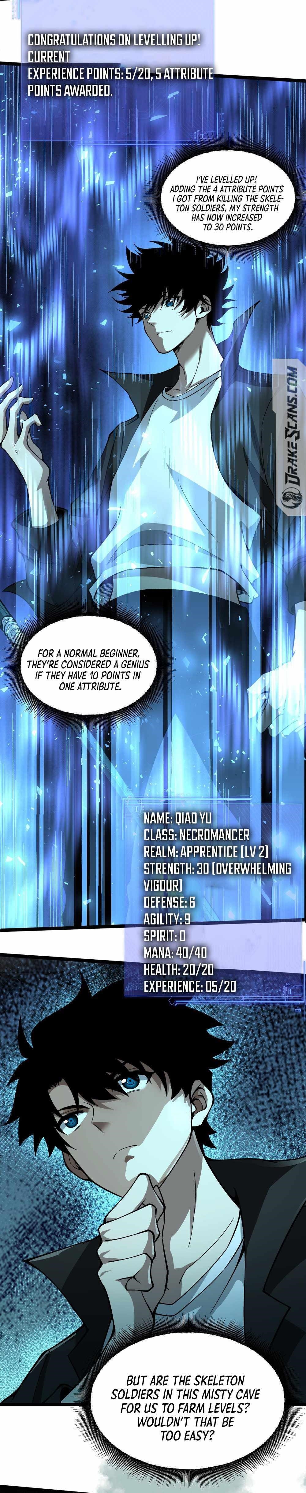Maxed Strength Stats Necromancer Chapter 1 - Page 27 in English