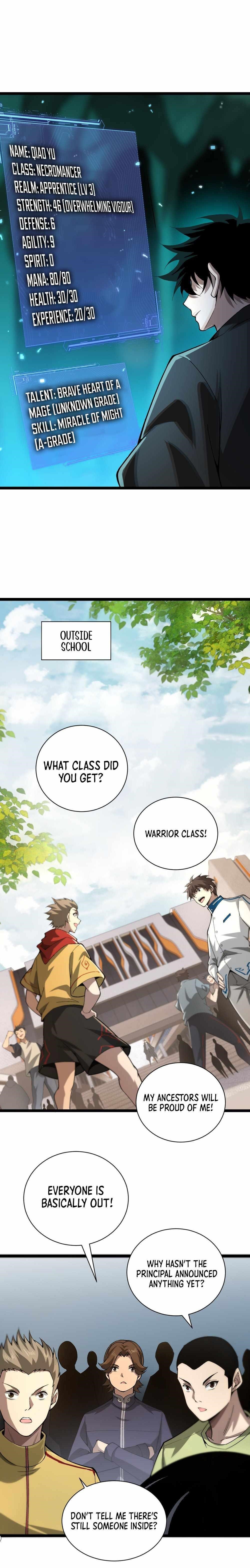 Maxed Strength Stats Necromancer Chapter 1 - Page 38 in English