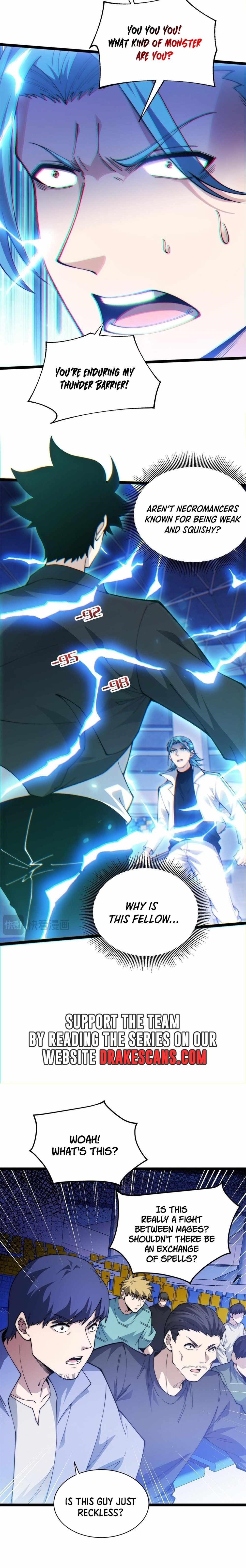 Maxed Strength Stats Necromancer Chapter 18 - Page 8 in English