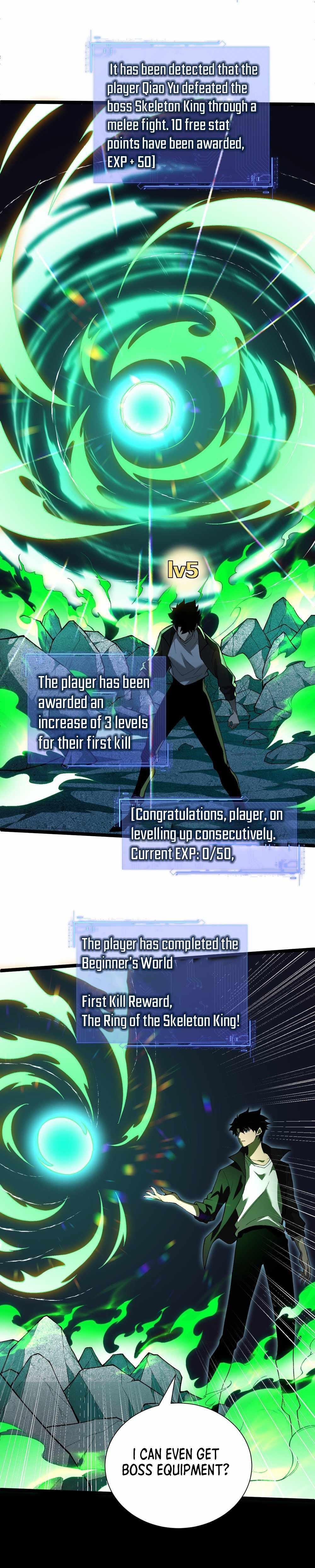 Maxed Strength Stats Necromancer Chapter 2 - Page 20 in English