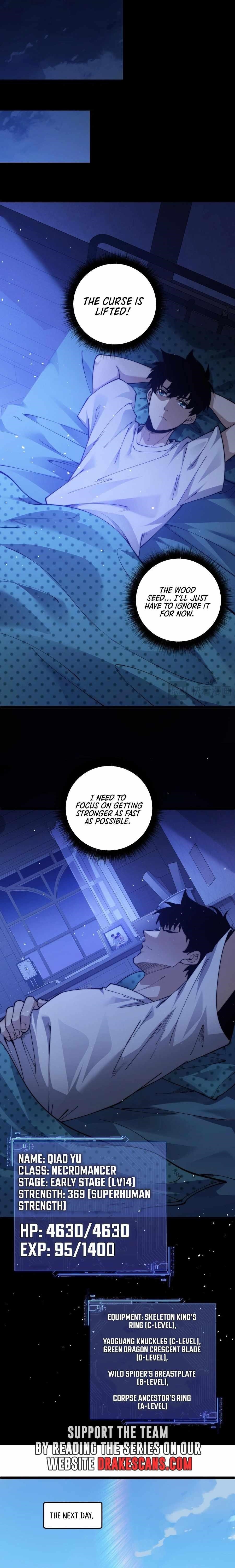 Maxed Strength Stats Necromancer Chapter 36 - Page 8 in English