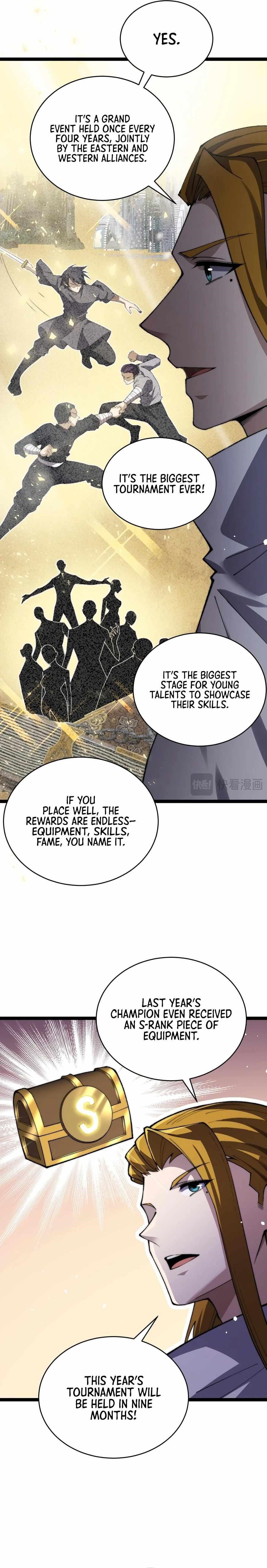 Maxed Strength Stats Necromancer Chapter 55 - Page 5 in English