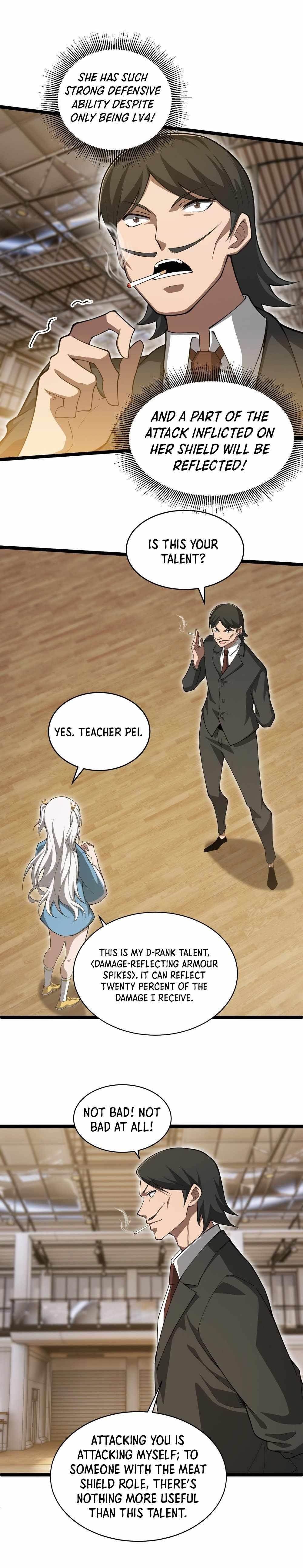 Maxed Strength Stats Necromancer Chapter 7 - Page 8 in English