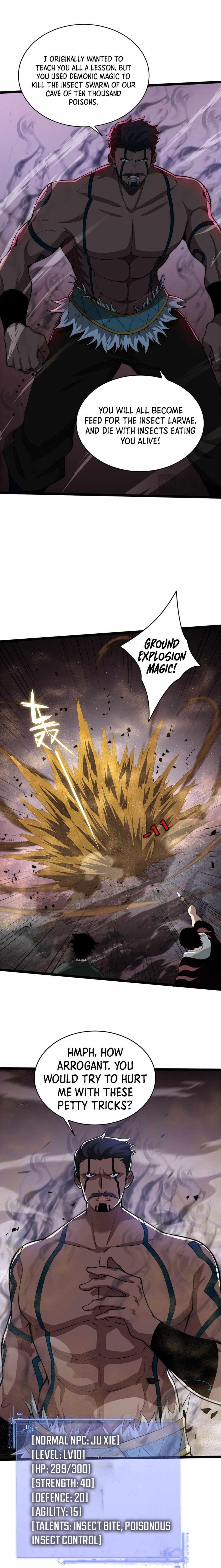 Maxed Strength Stats Necromancer Chapter 9 - Page 8 in English