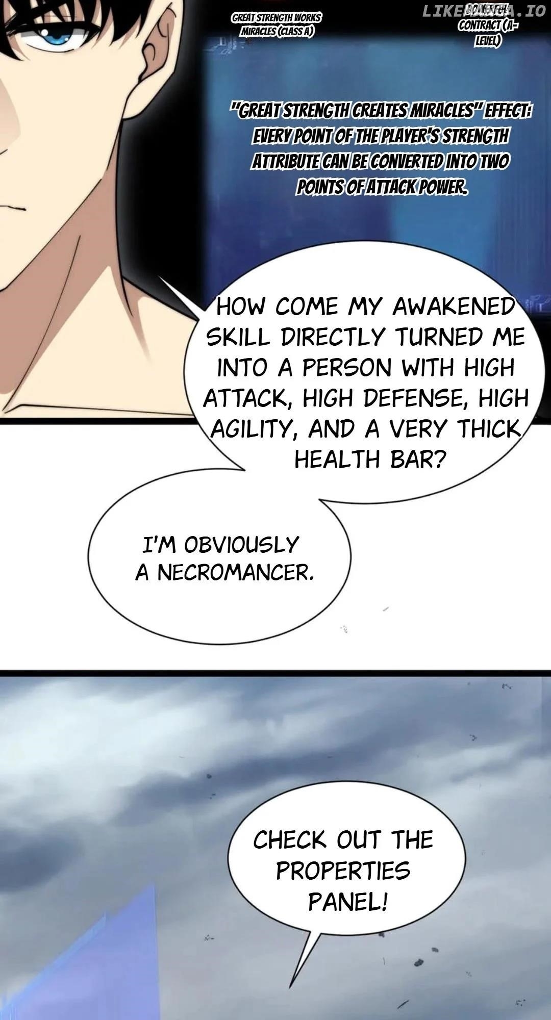 Maxed Strength Stats Necromancer Chapter 91 - Page 47 in English