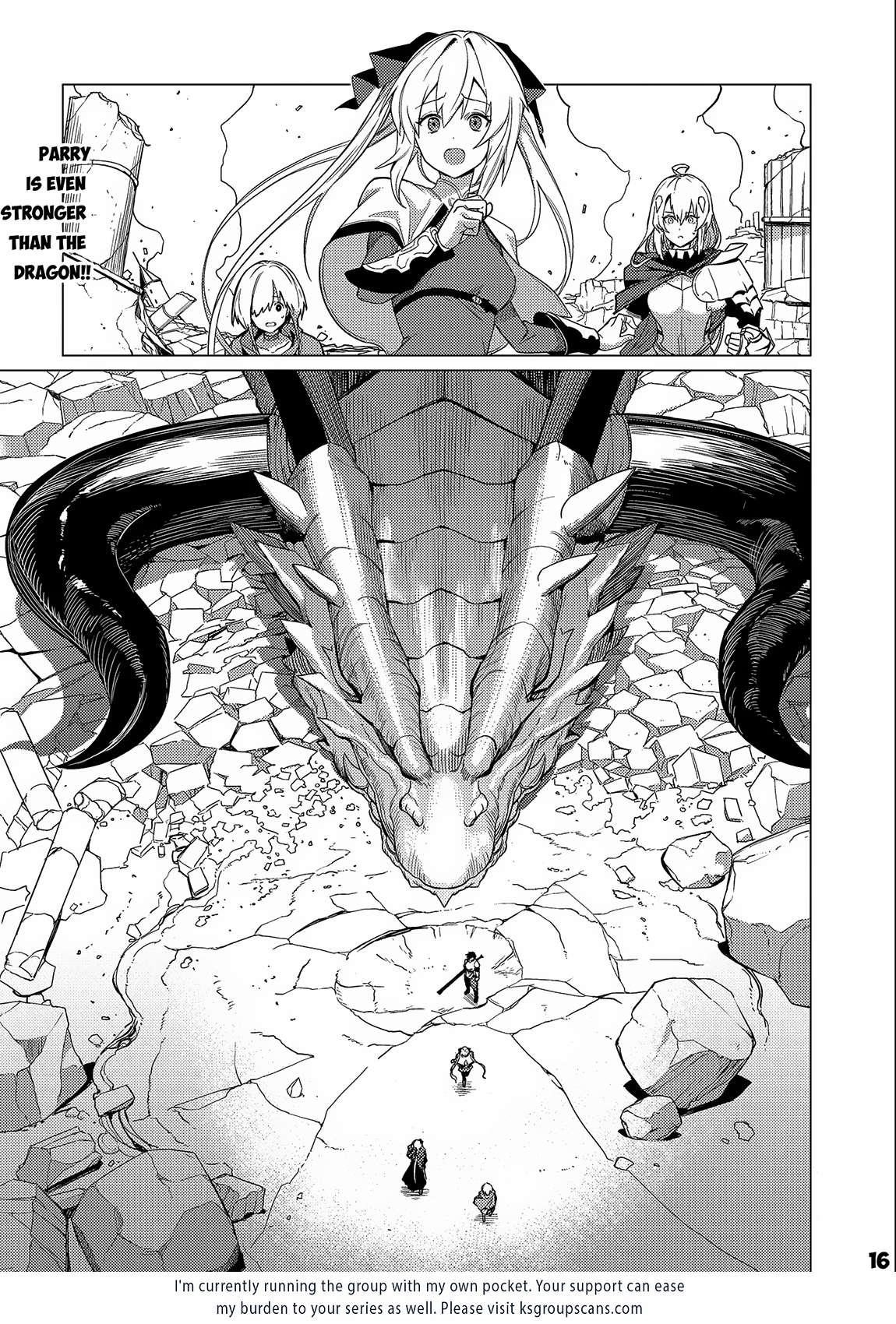 I Will “Parry” All: The World’s Strongest Man Wanna Be an Adventurer Chapter 13.2 - Page 16 in English
