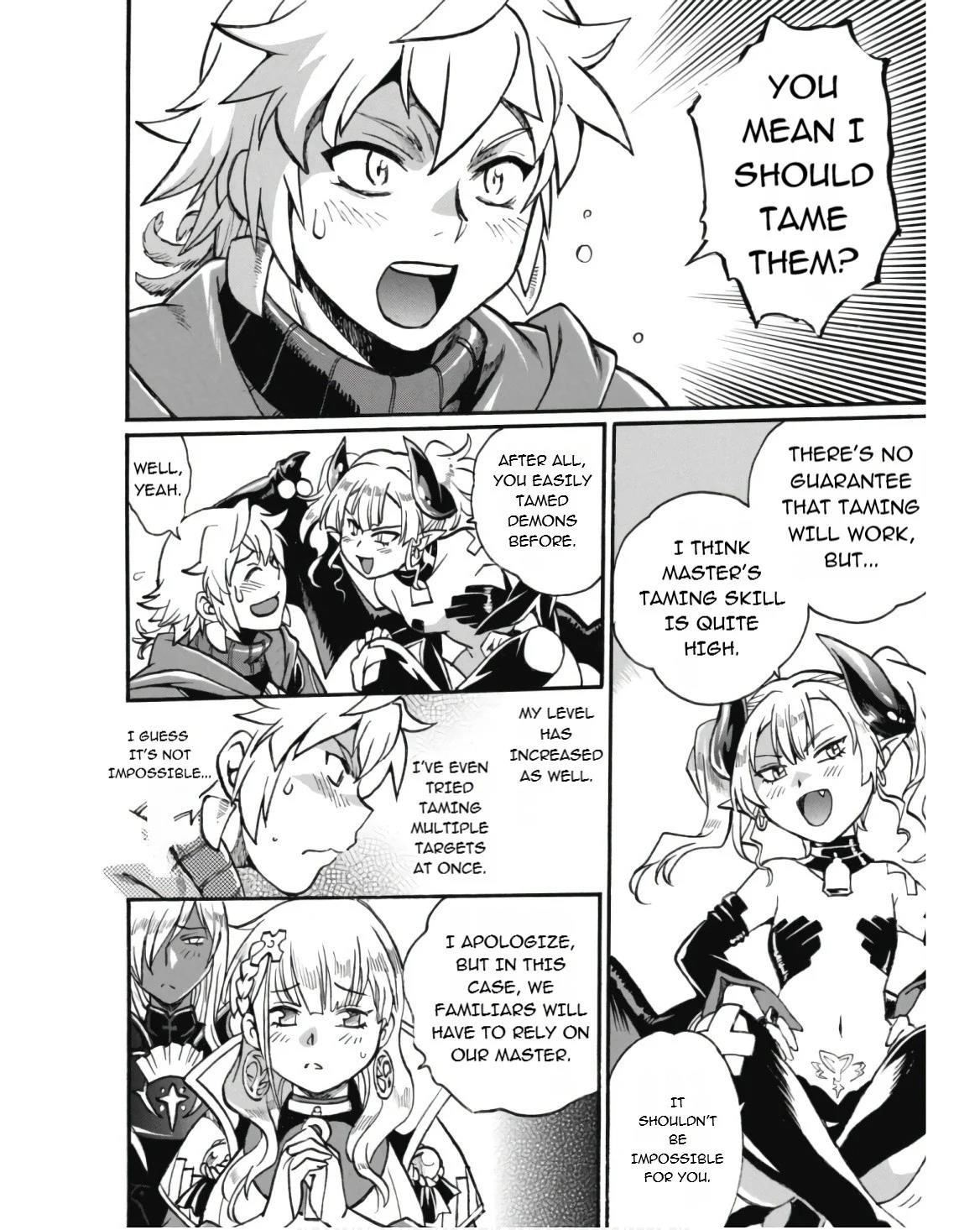 Dappou Tamer no Nariagari Boukentan ~S Rank Bishoujo Boukensha ga Ore no Juuma ni Natte Imasu Chapter 27.2 - Page 3 in English
