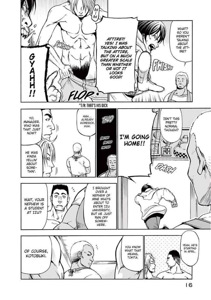 GRAND BLUE Chapter 1 - Page 14 in English