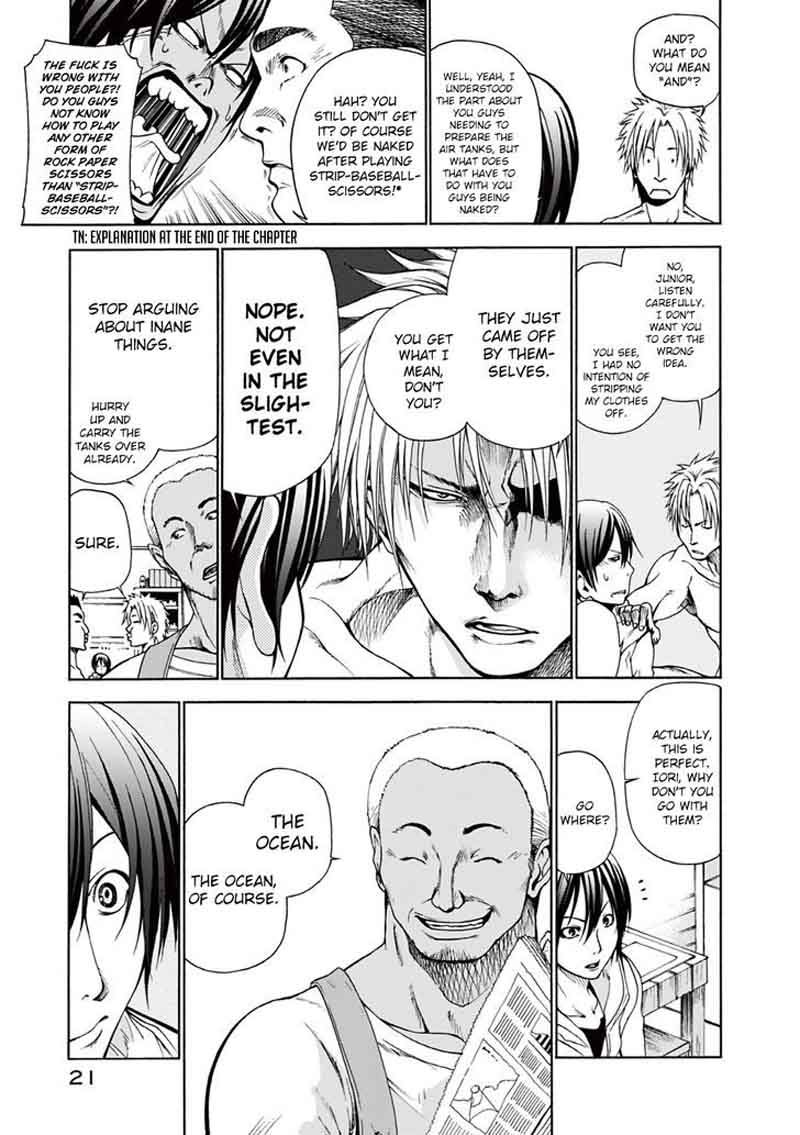 GRAND BLUE Chapter 1 - Page 19 in English