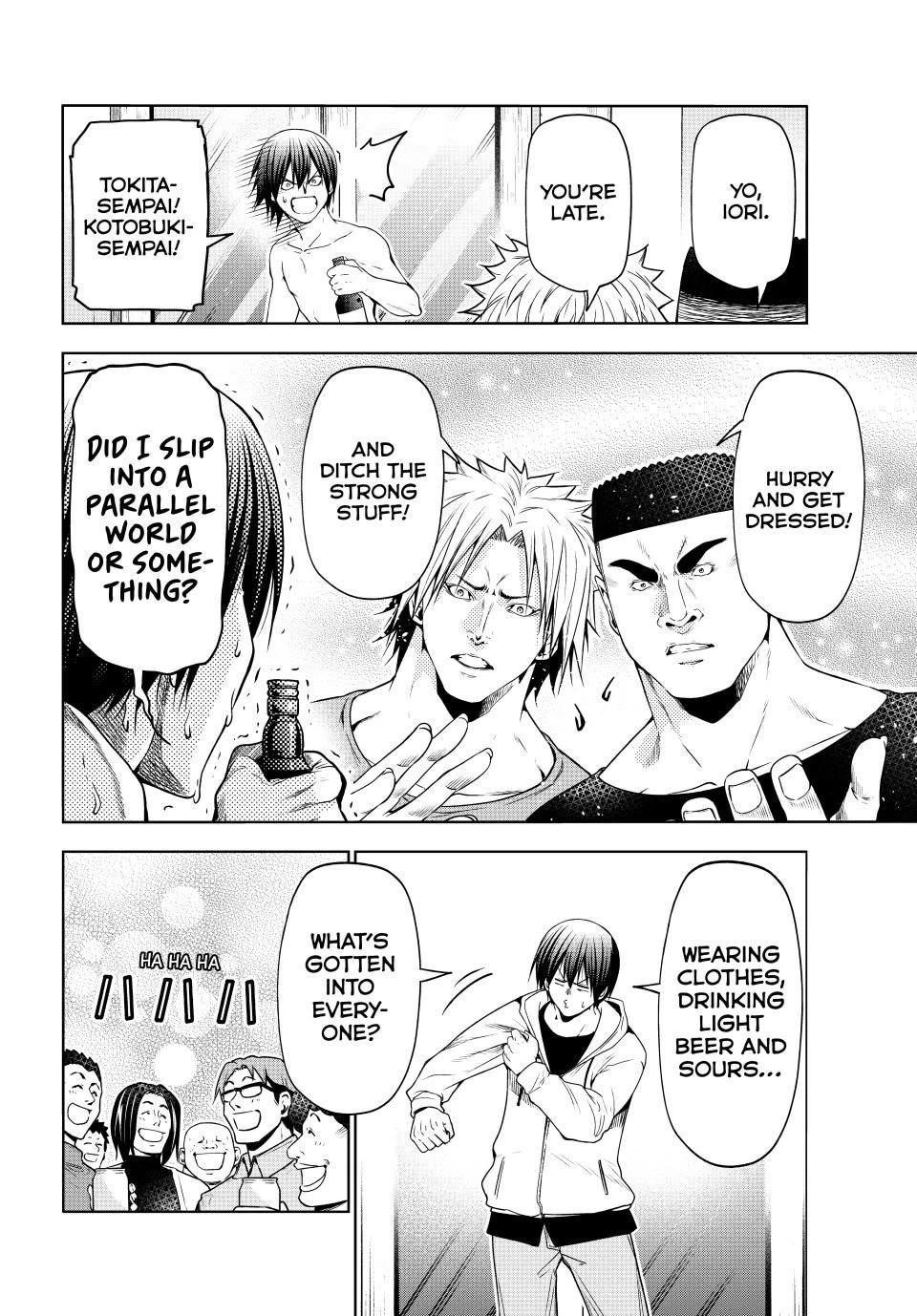 GRAND BLUE Chapter 100 - Page 12 in English