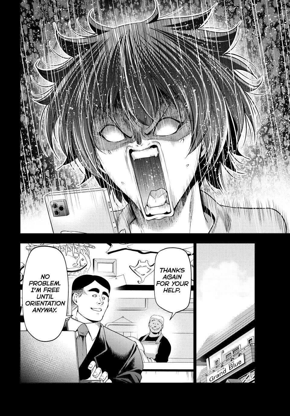 GRAND BLUE Chapter 100 - Page 20 in English