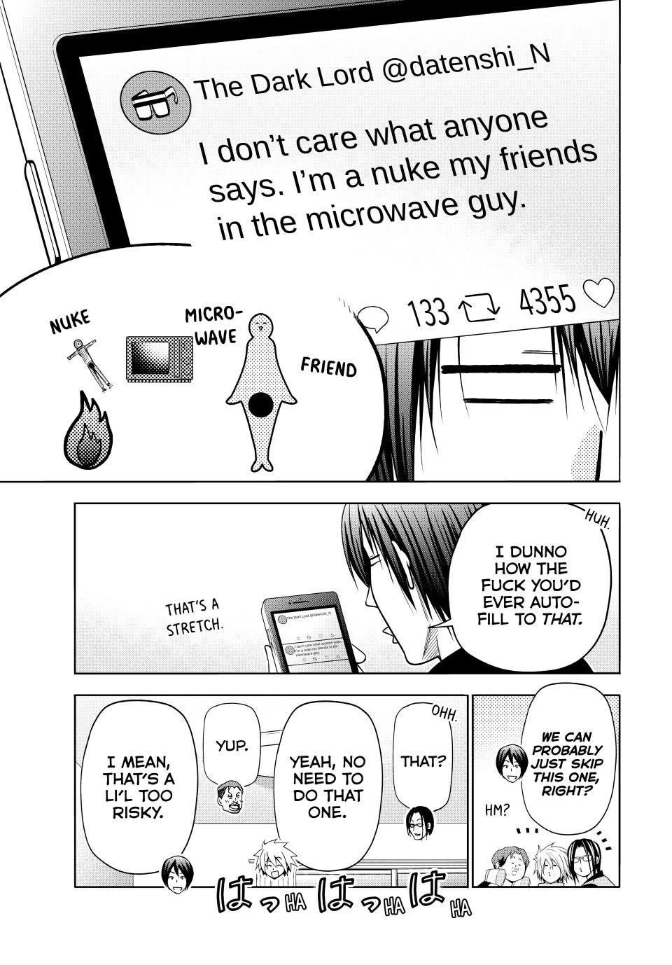 GRAND BLUE Chapter 101 - Page 27 in English