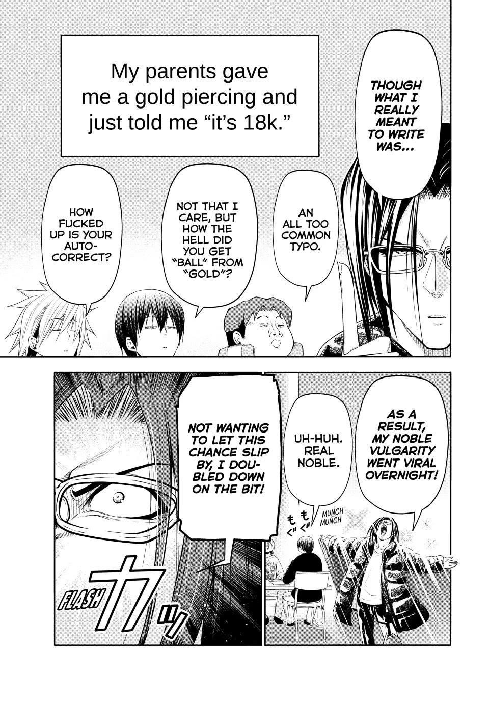 GRAND BLUE Chapter 101 - Page 5 in English